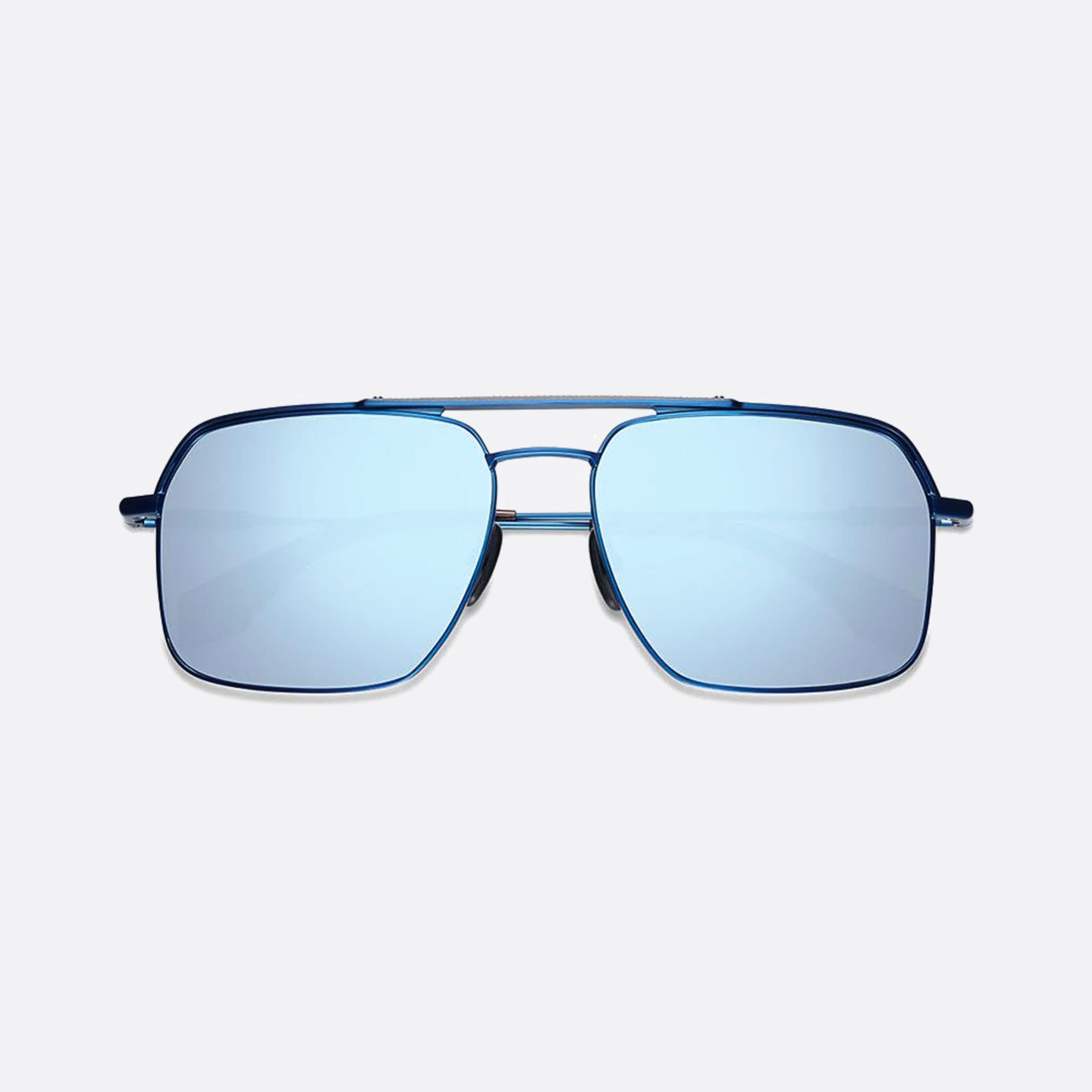 Etnia 60mm Barcelona Odell Blhv Blue Pilot Men Sunglasses - Main View