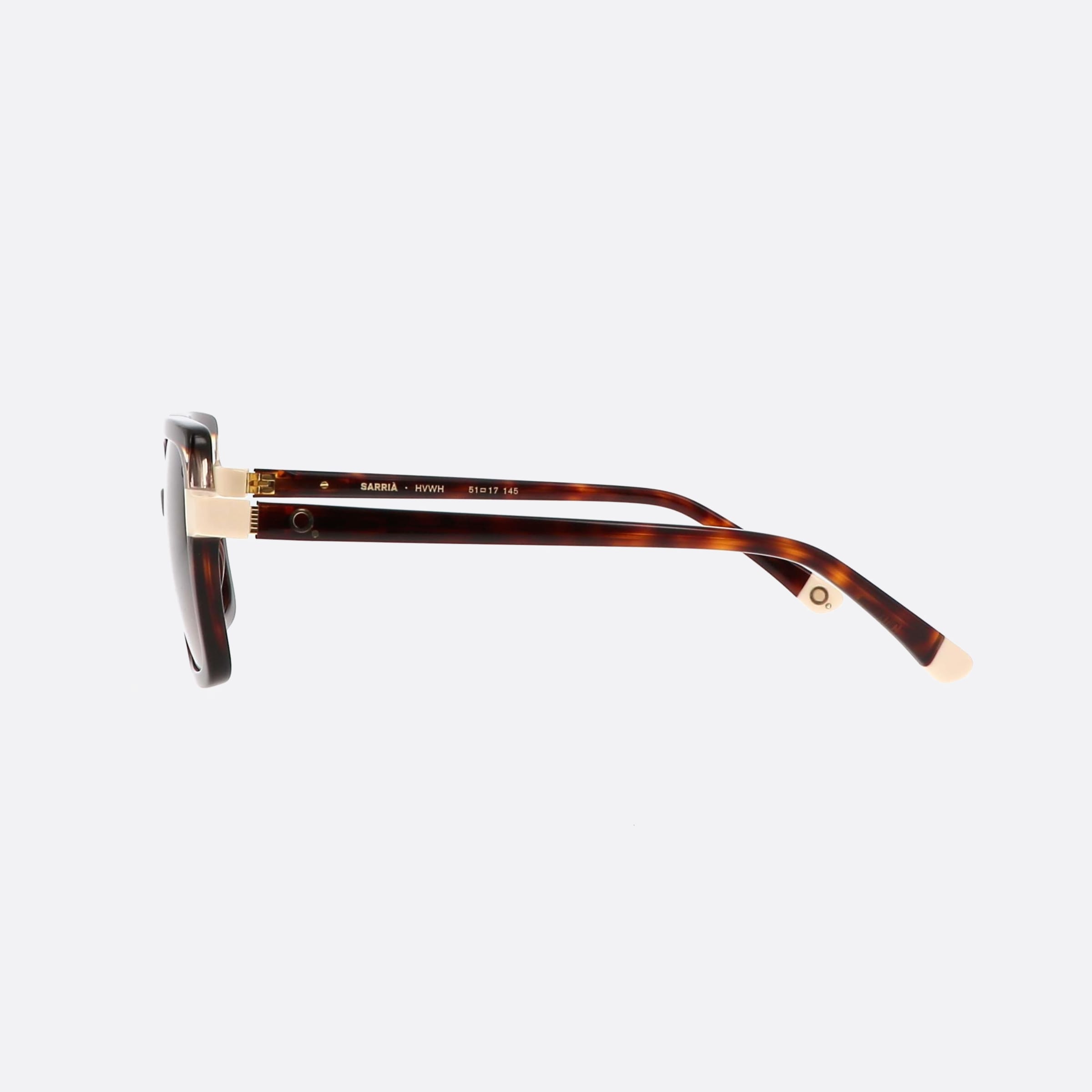 Etnia 51mm Barcelona Sarria 5sarria Hvwh Tortoise Square Photochromic Unisex Sunglasses - Detail View