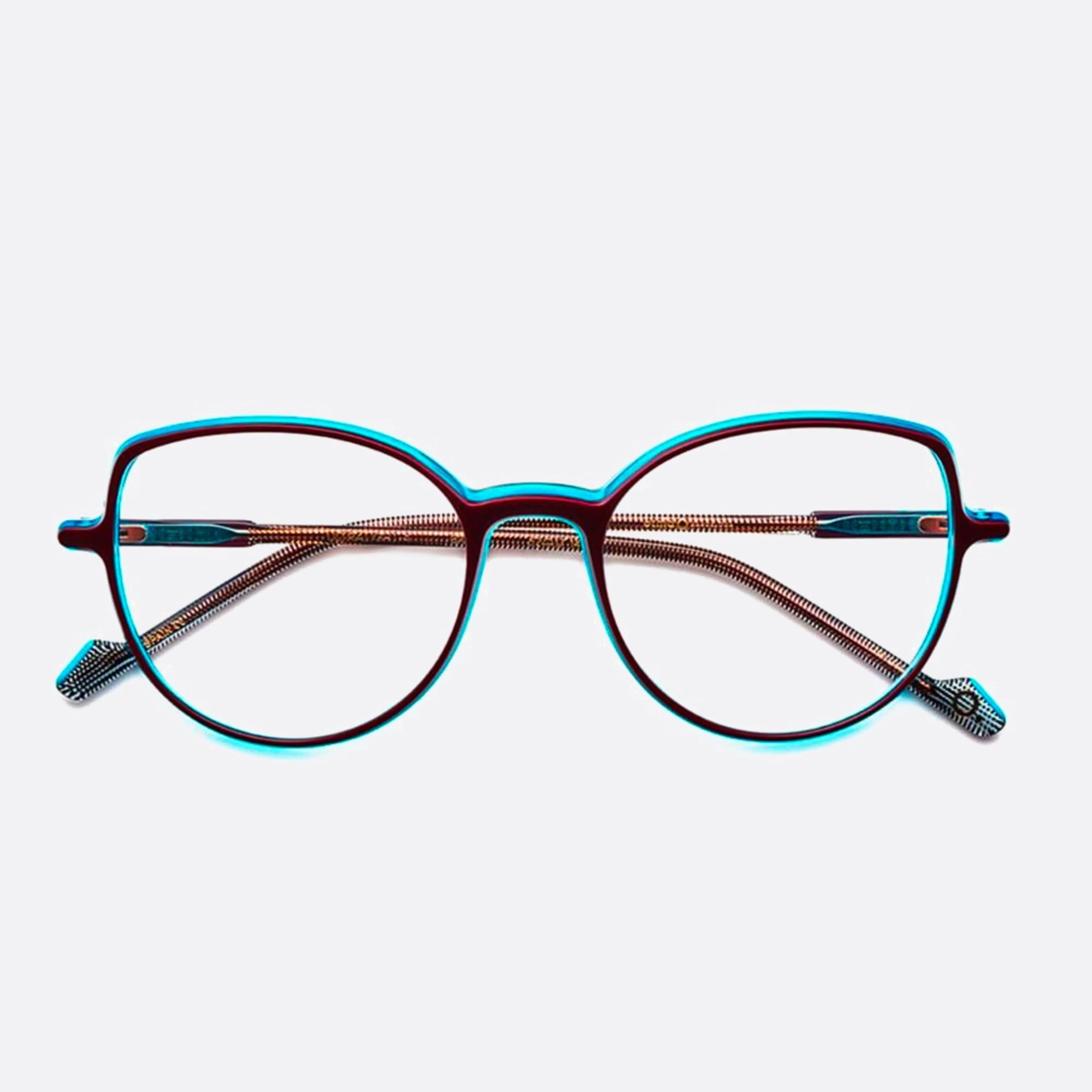 Etnia 51mm Barcelona Ultra Light Bxtq Blue Cat Eye Unisex Eyeglasses - Main View