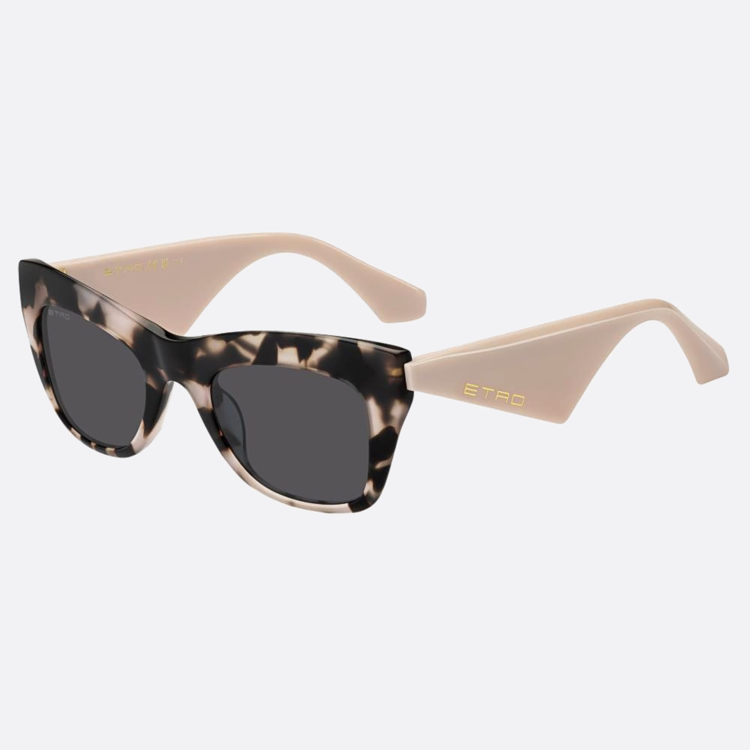 Etro 51mm Etro Ht8 Havana Butterfly Women Sunglasses - Side View