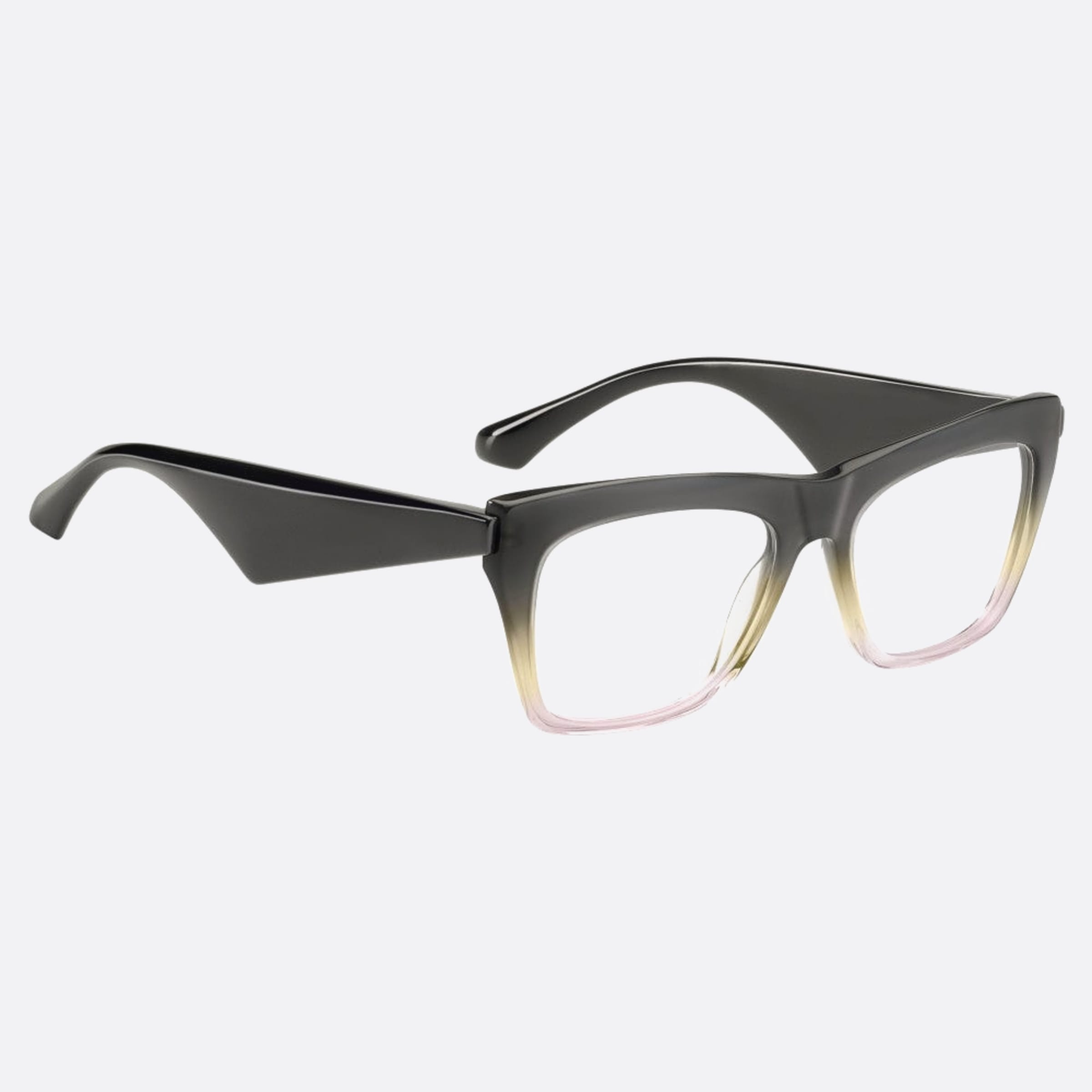 Etro 53mm Etro Xyo Grey Butterfly Unisex Eyeglasses - Detail View
