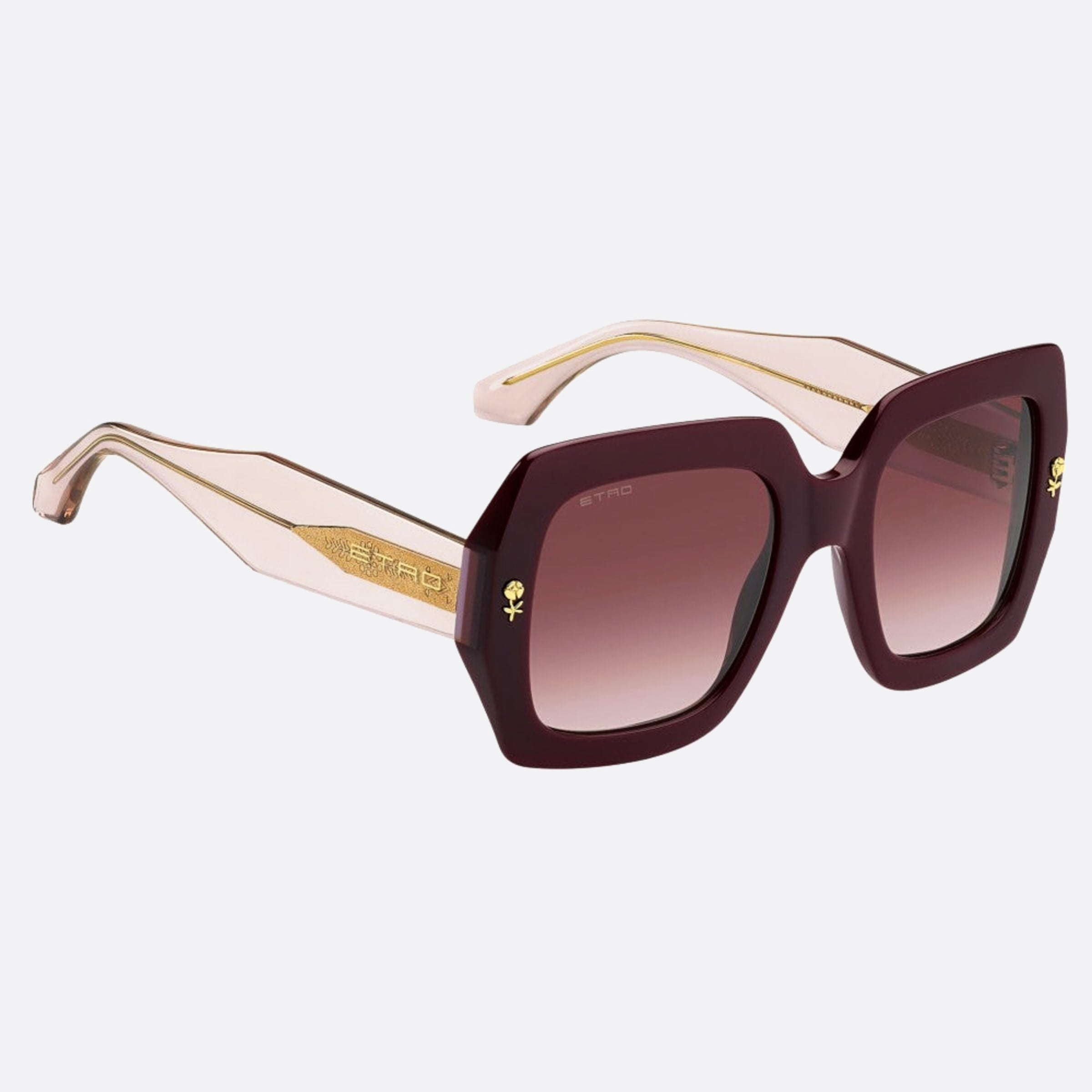 Etro 53mm Etro Lhf Red Oversize Women Sunglasses - Detail View