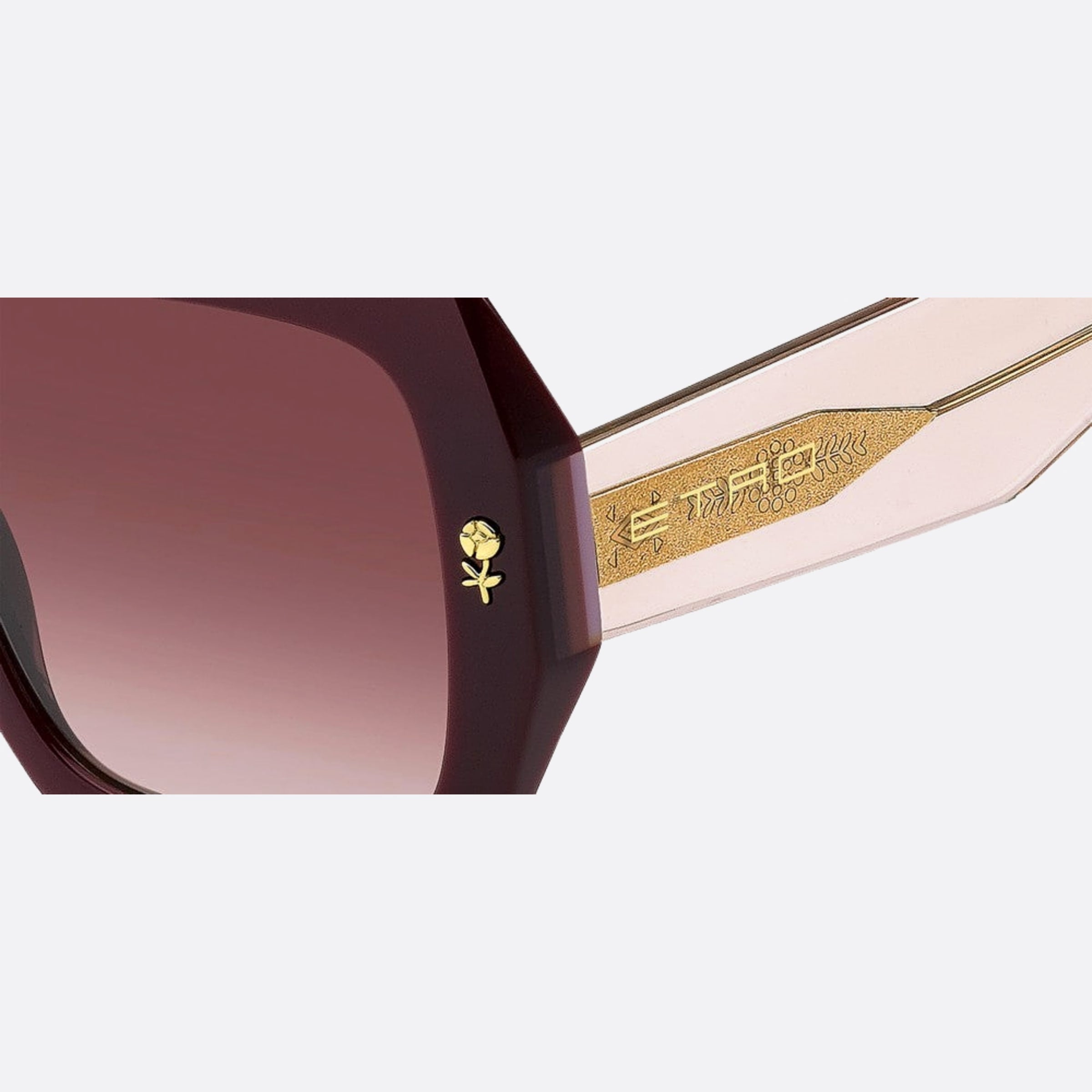 Etro 53mm Etro Lhf Red Oversize Women Sunglasses - Lifestyle Shot