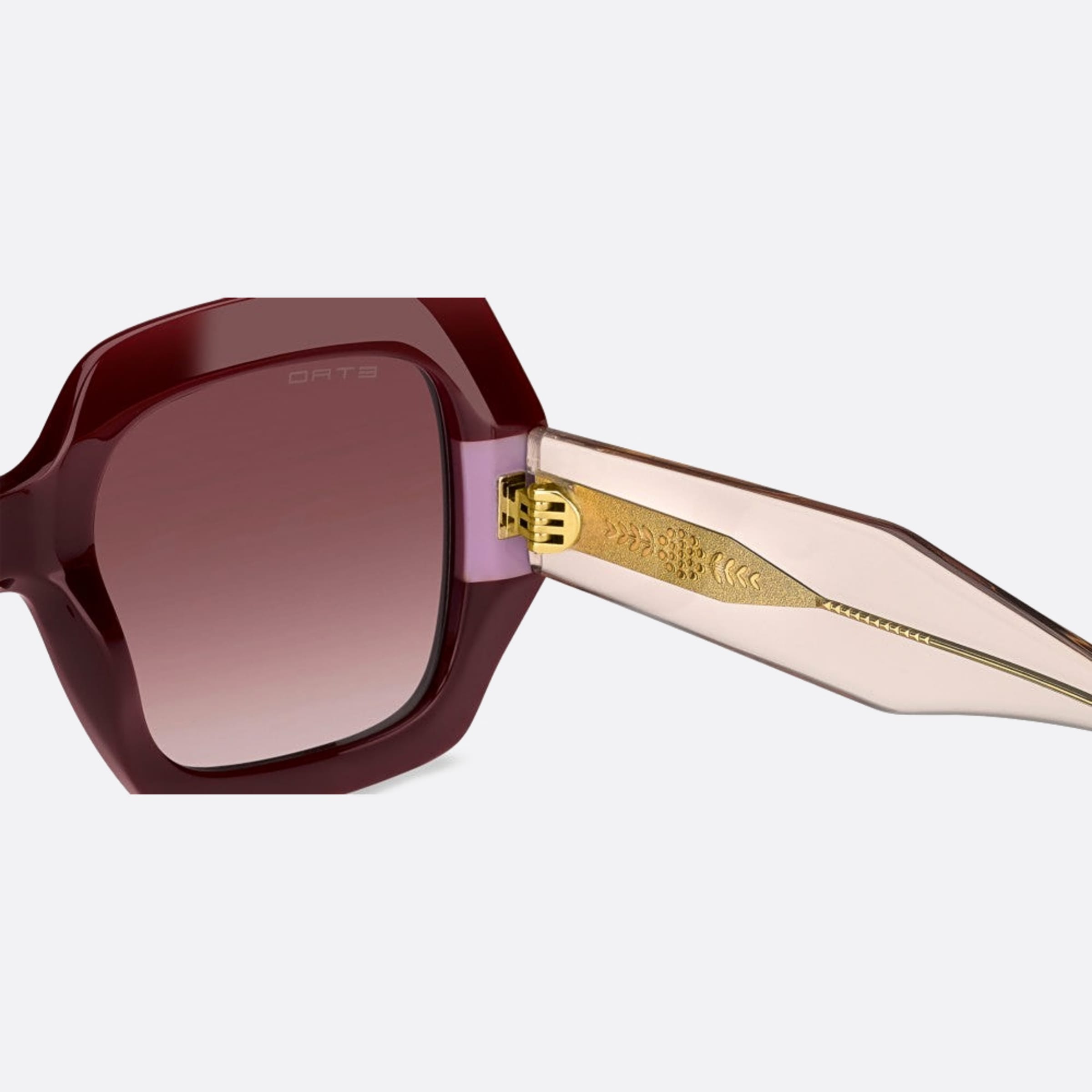 Etro 53mm Etro Lhf Red Oversize Women Sunglasses - Additional Angle