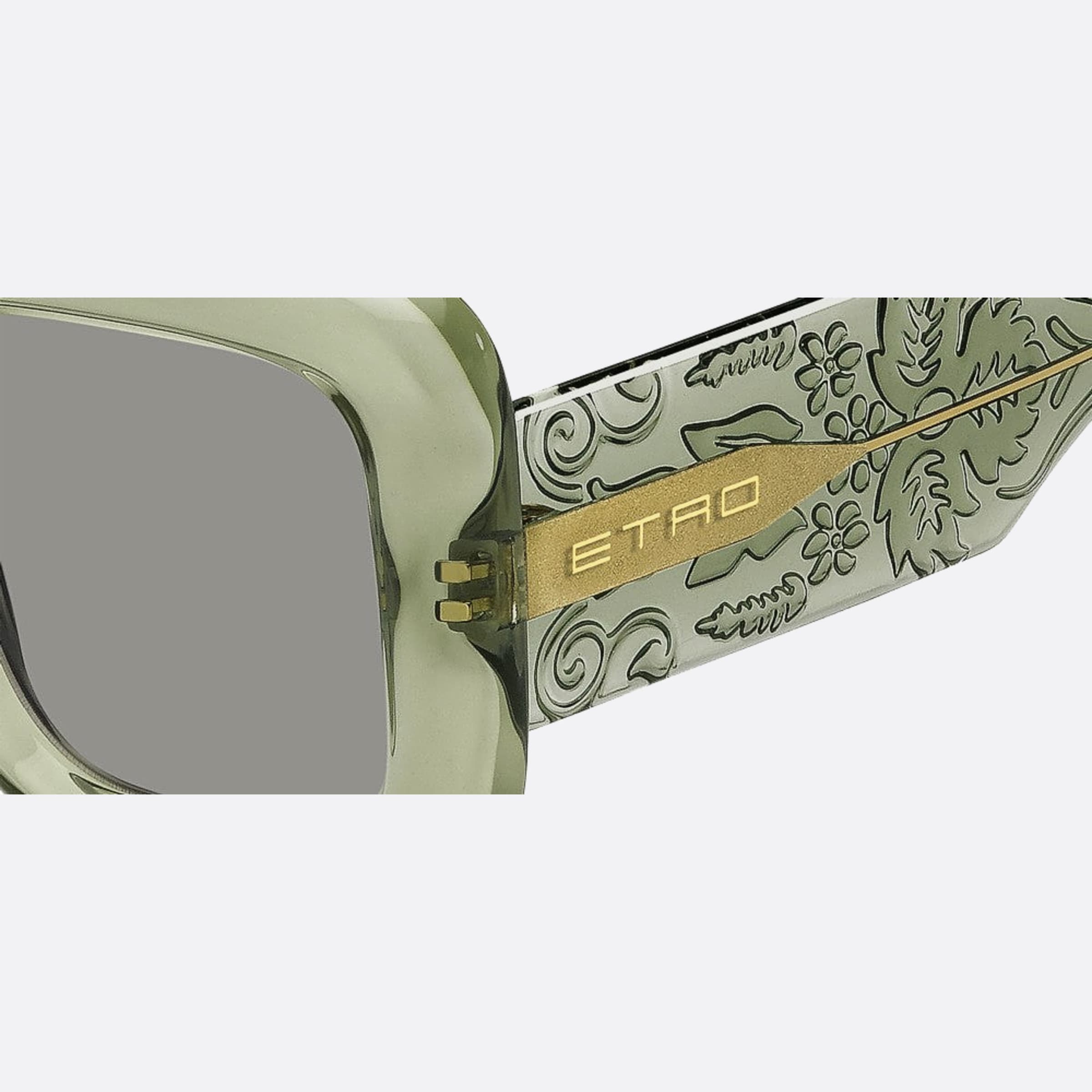 Etro 48mm Etro 1ed Green Oversize Women Sunglasses - Lifestyle Shot