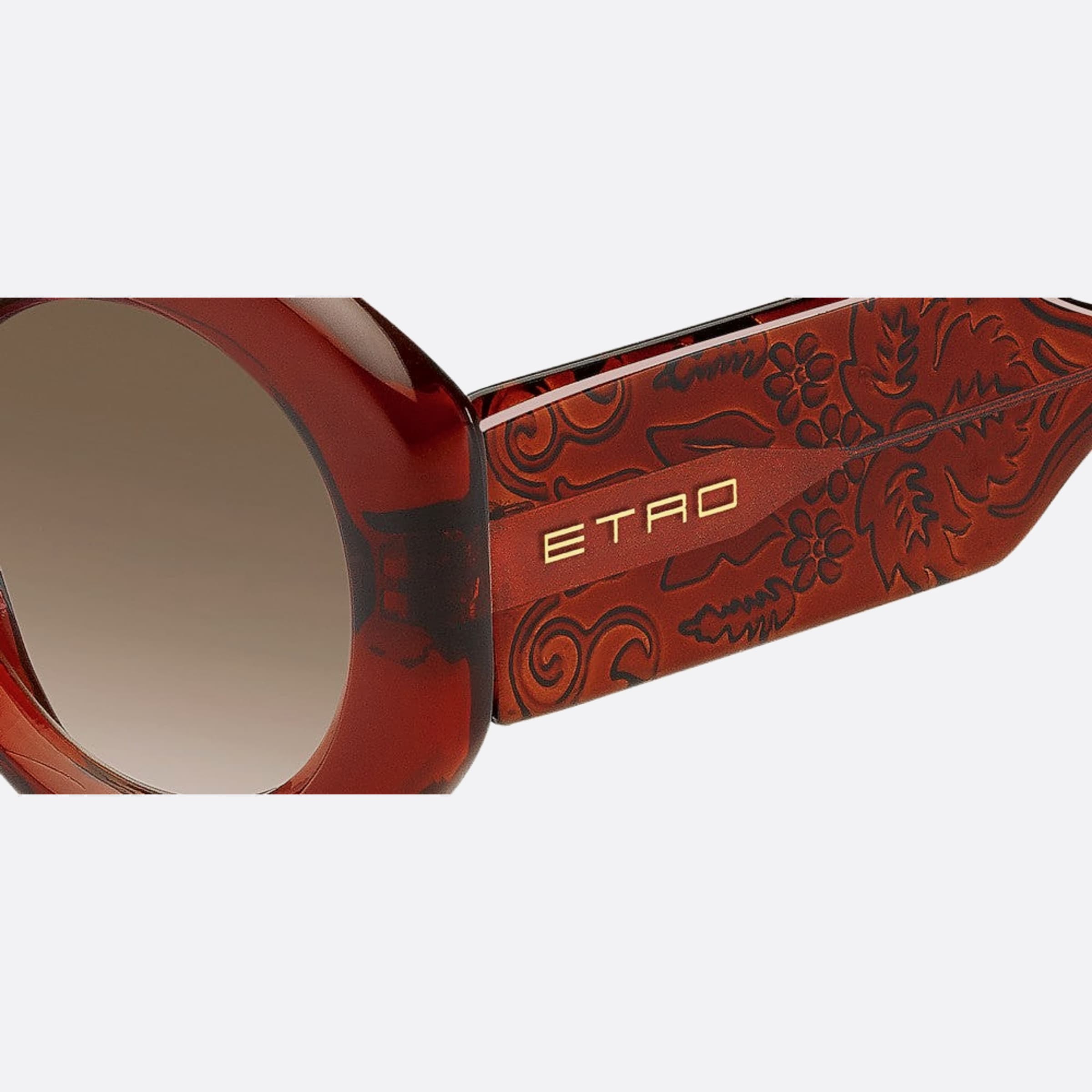 Etro 51mm Etro 2lf Red Round Women Sunglasses - Lifestyle Shot