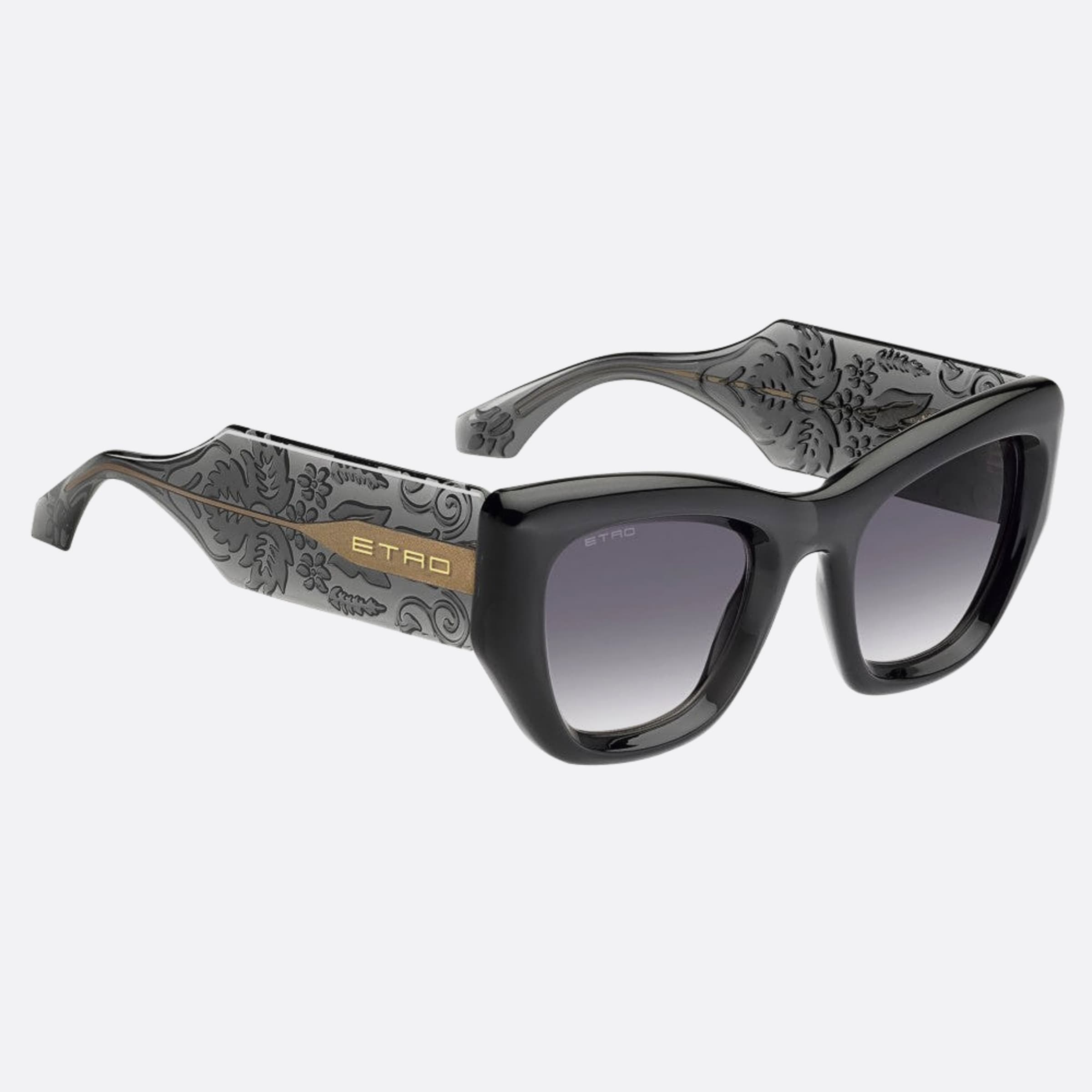 Etro 51mm Etro Kb7 Grey Butterfly Women Sunglasses - Detail View