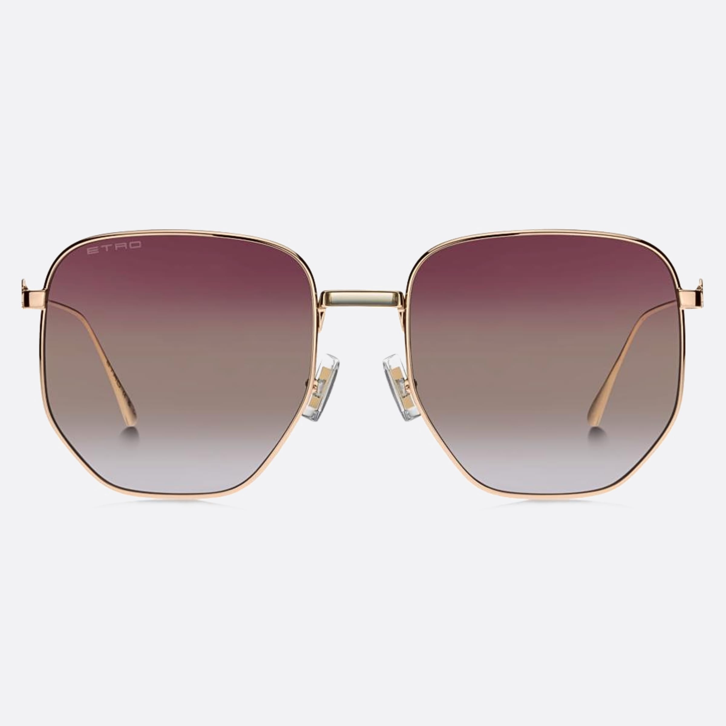 Etro 60mm Etro Rose Gold Geometric Women Sunglasses - Main View