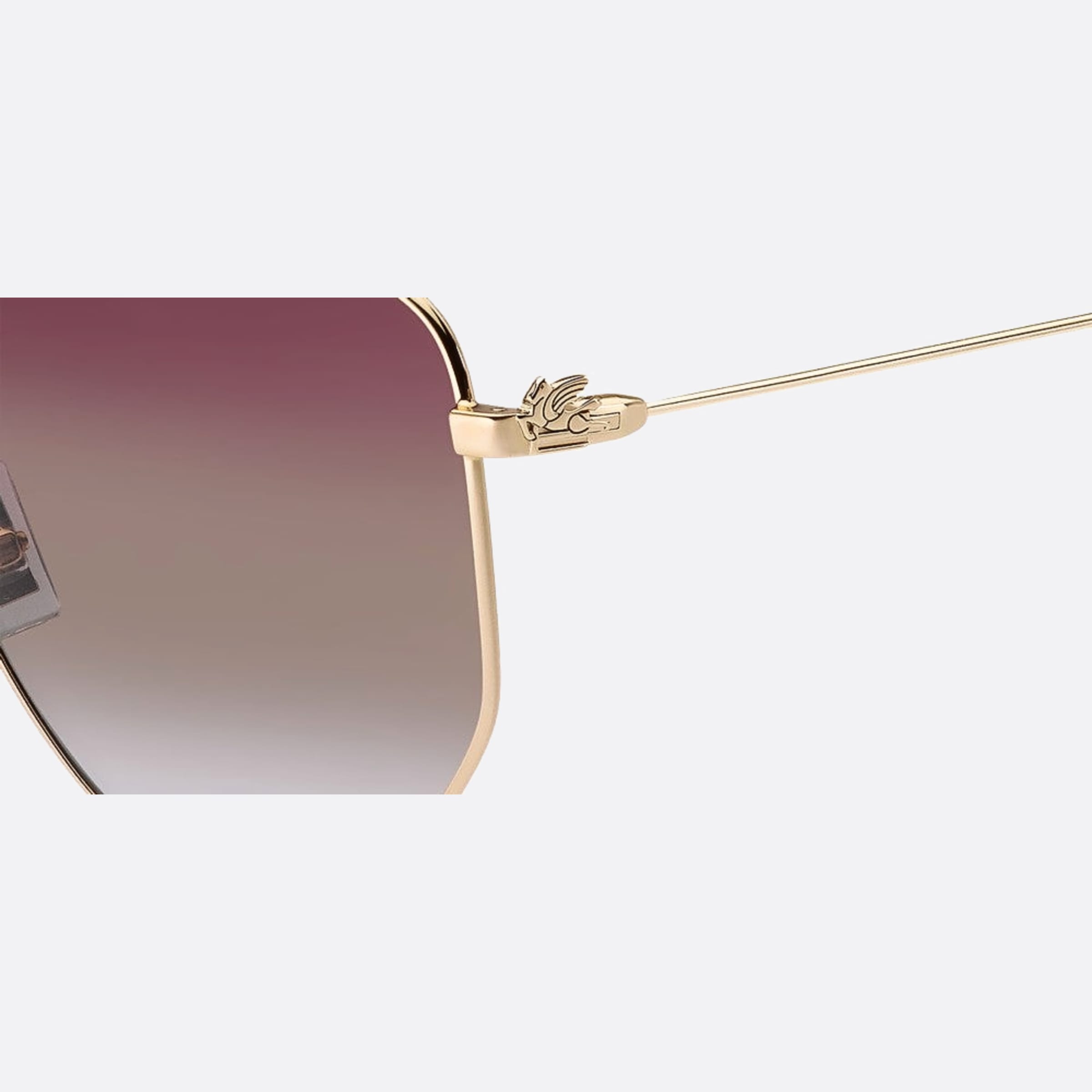 Etro 60mm Etro Rose Gold Geometric Women Sunglasses - Lifestyle Shot