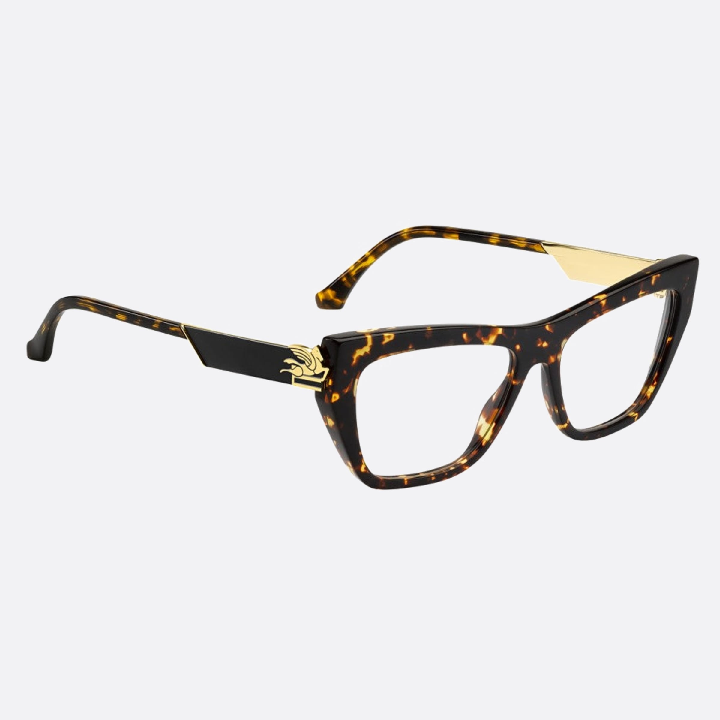 Etro 54mm Etro Havana Butterfly Women Eyeglasses - Detail View
