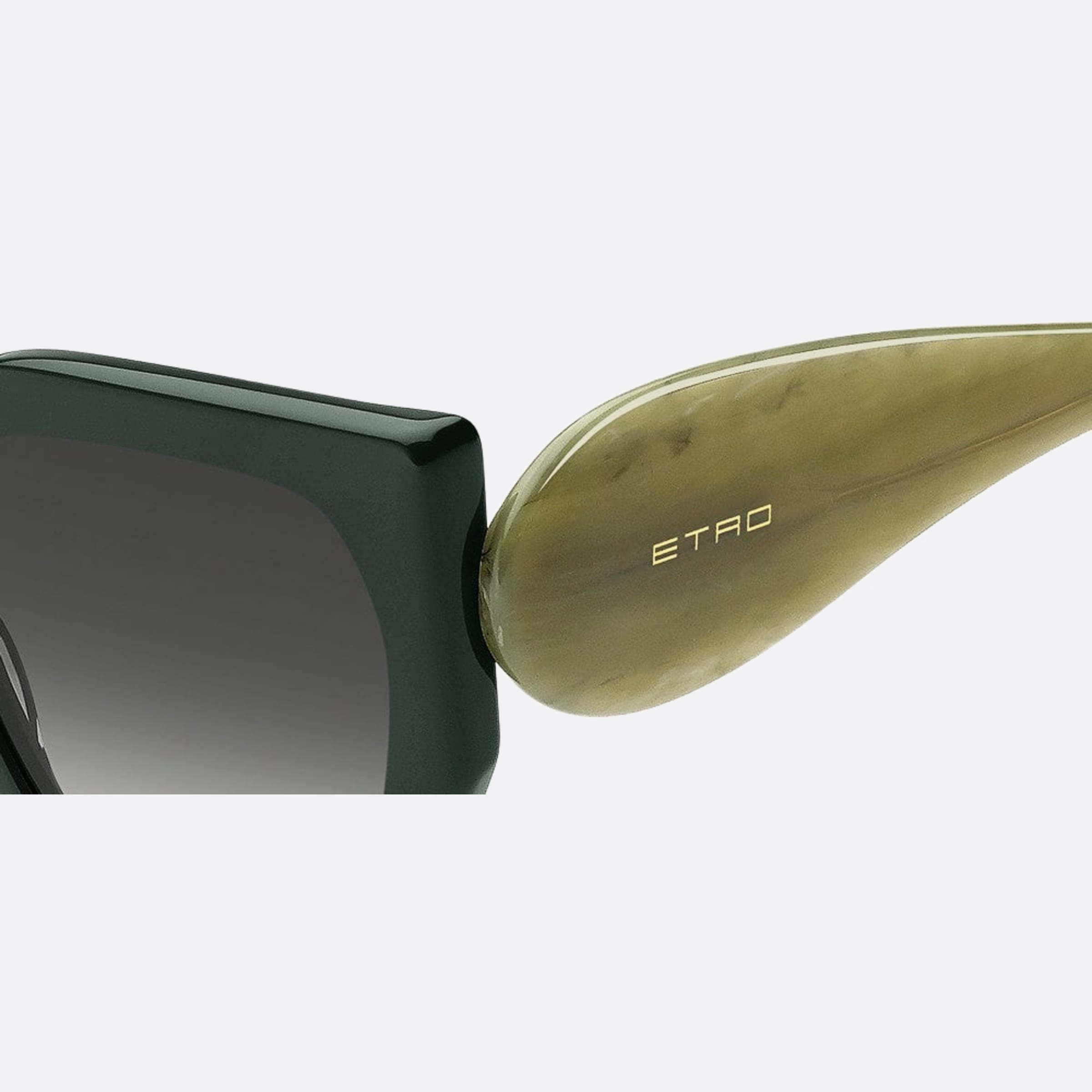 Etro 54mm Etro 1ed Green Butterfly Women Sunglasses - Detail View