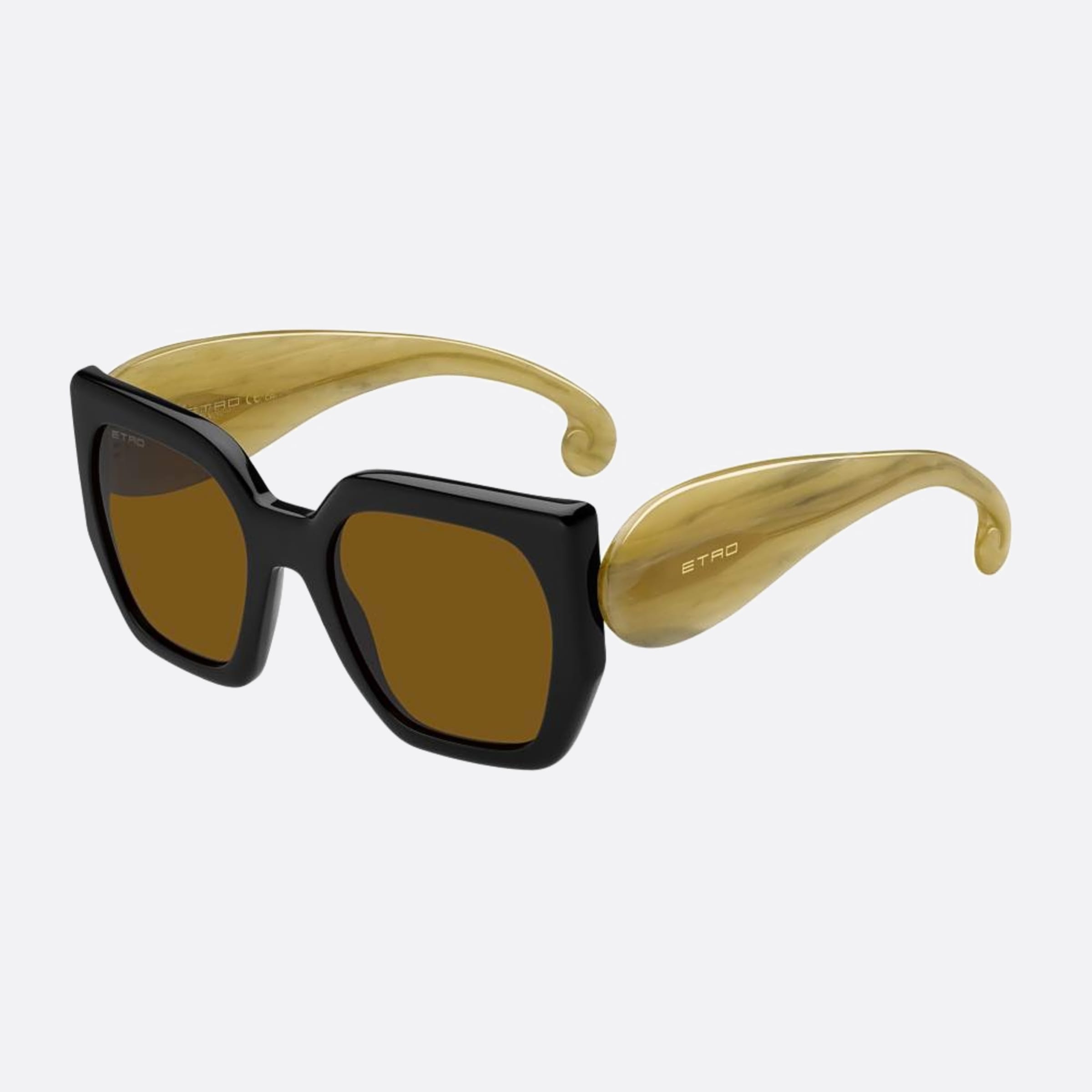Etro 54mm Etro 71c Yellow Butterfly Women Sunglasses - Side View