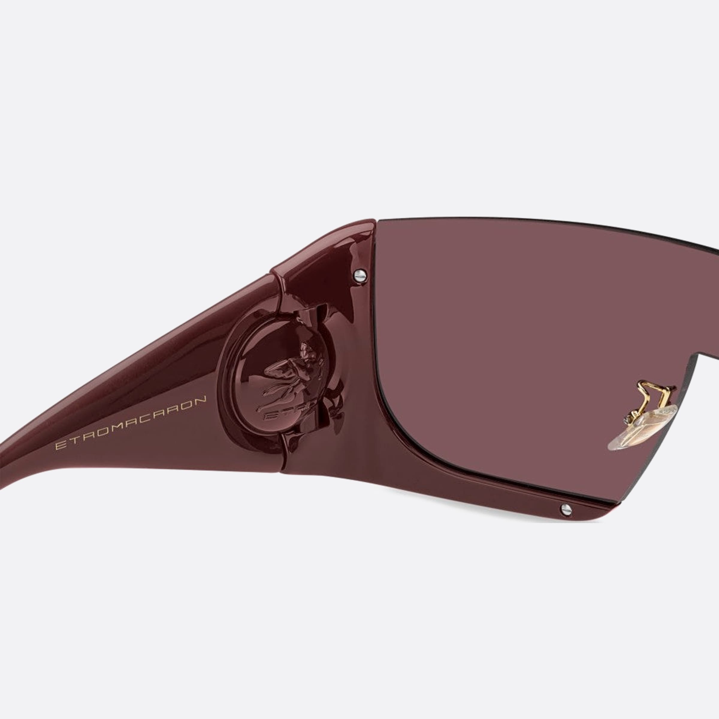 Etro 99mm Etromacaron Lhf Red Shield Women Sunglasses - Additional Angle