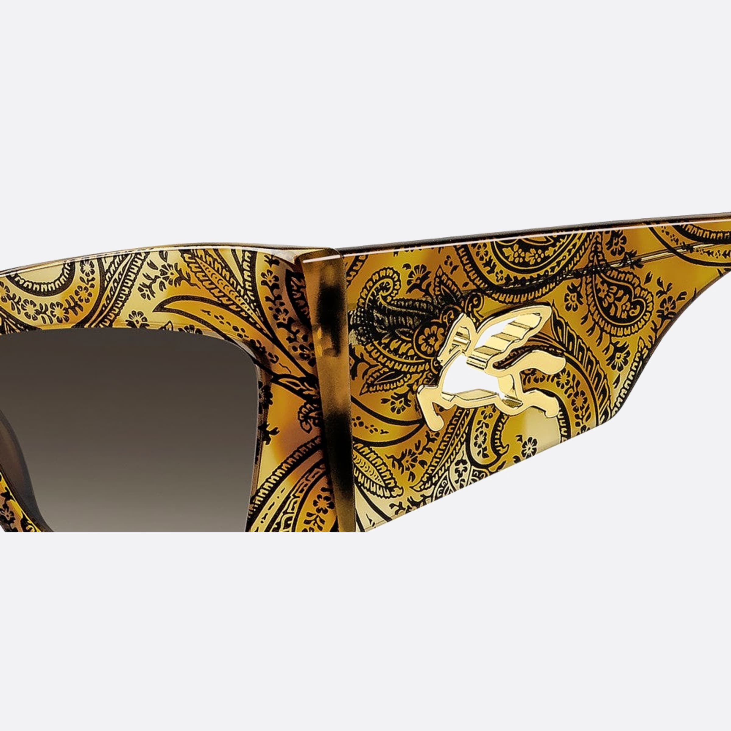 Etro 55mm Etromania Havana Butterfly Women Sunglasses - Detail View