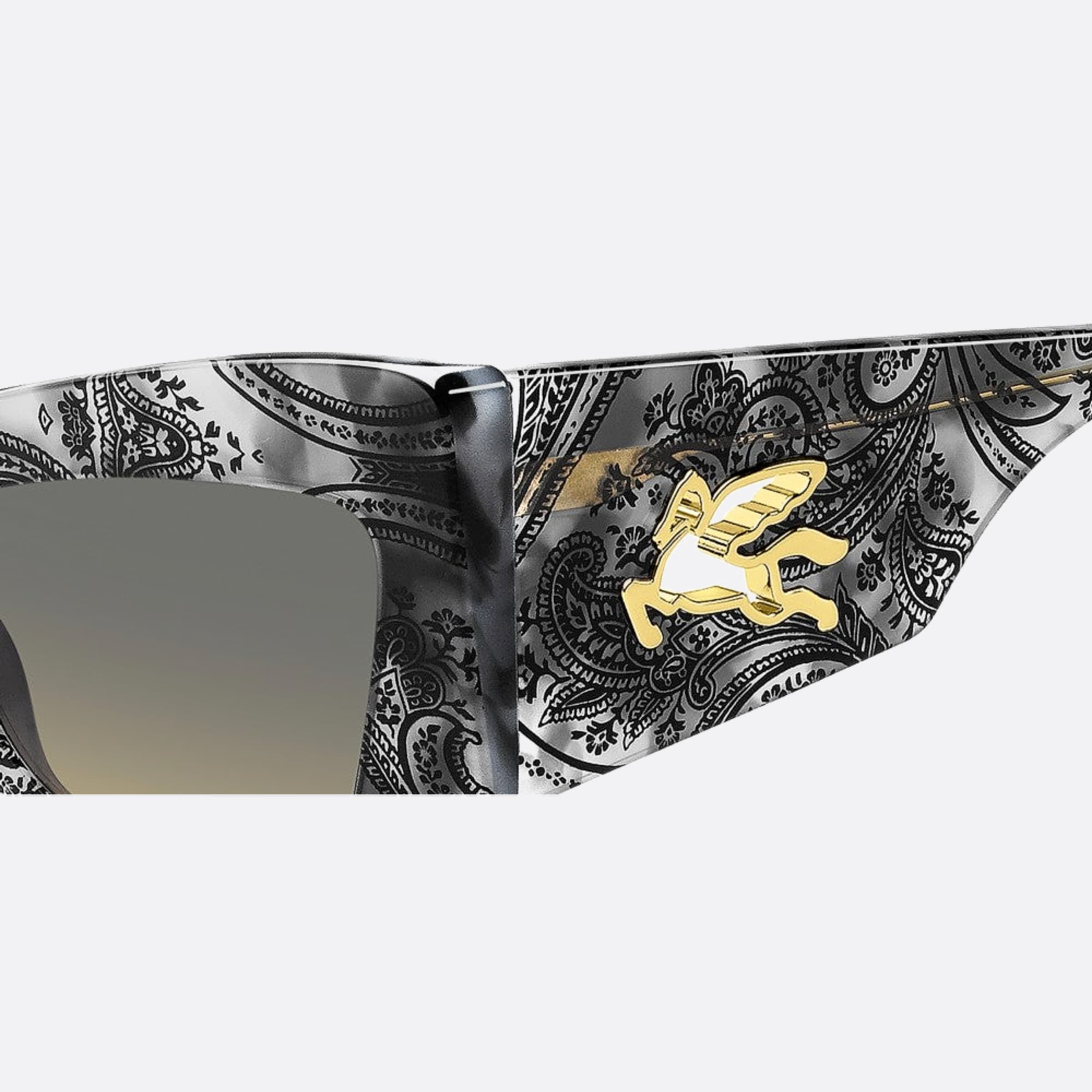Etro 55mm Etromania Ab8 Grey Butterfly Women Sunglasses - Detail View
