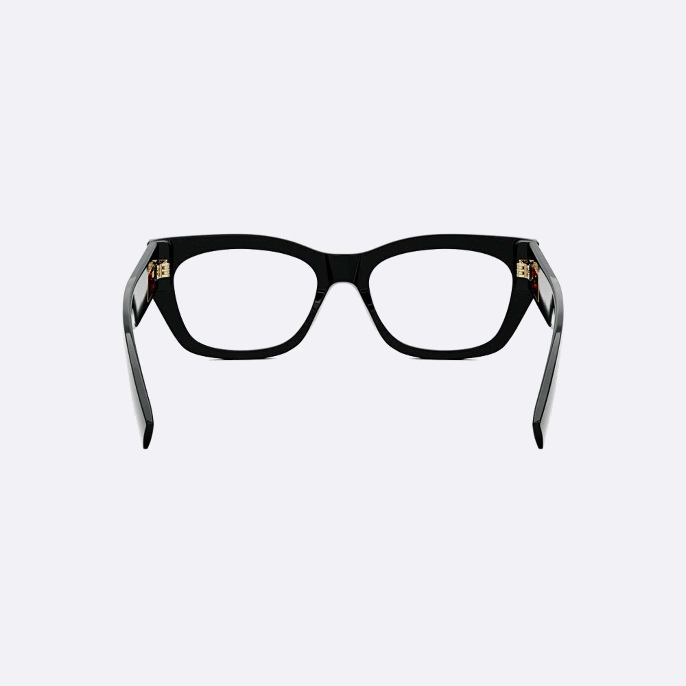 Fendi 53mm Baguette Black Rectangle Women Eyeglasses - Additional Angle