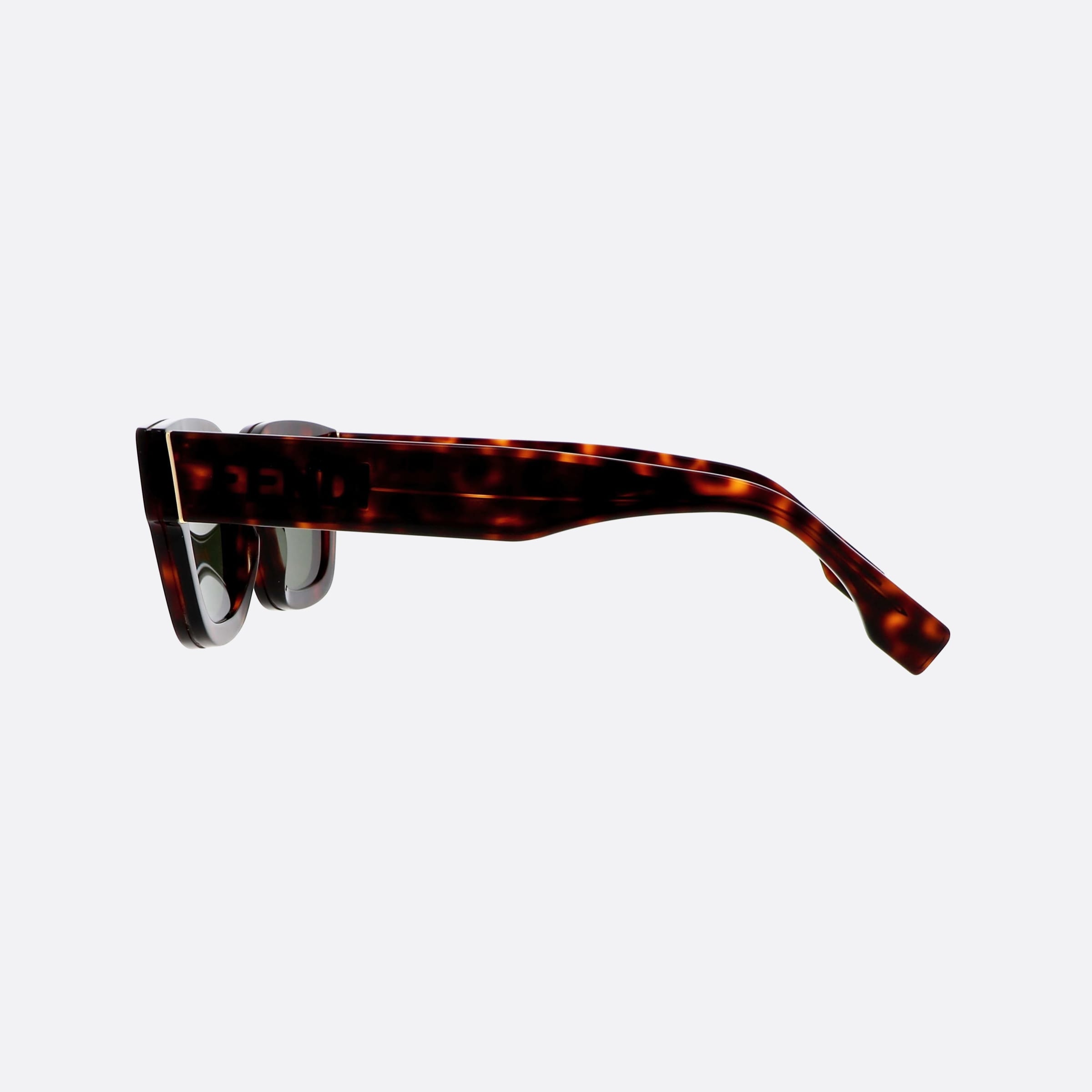 Fendi 50mm Fe40119i 54n Tortoise Unisex Sunglasses - Detail View