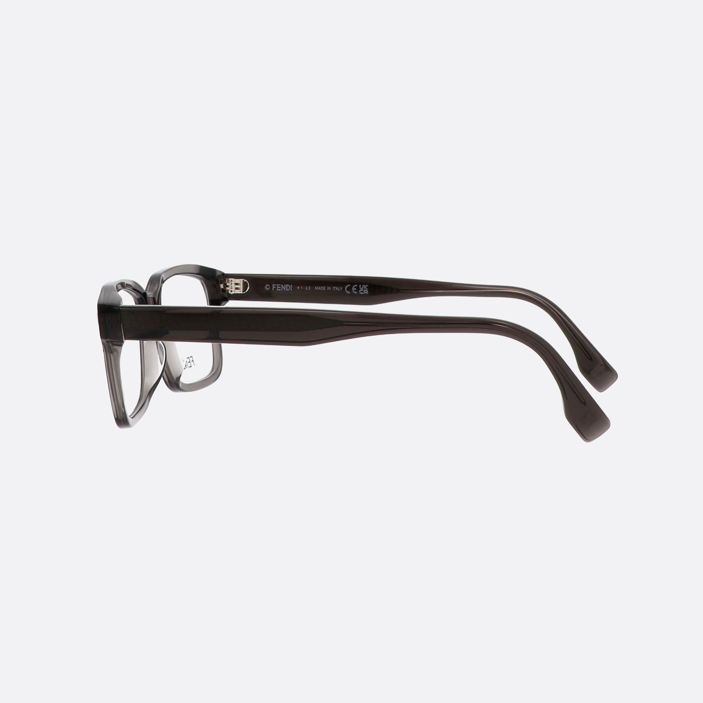 Fendi 54mm Fe50030i Grey Men Eyeglasses - Detail View