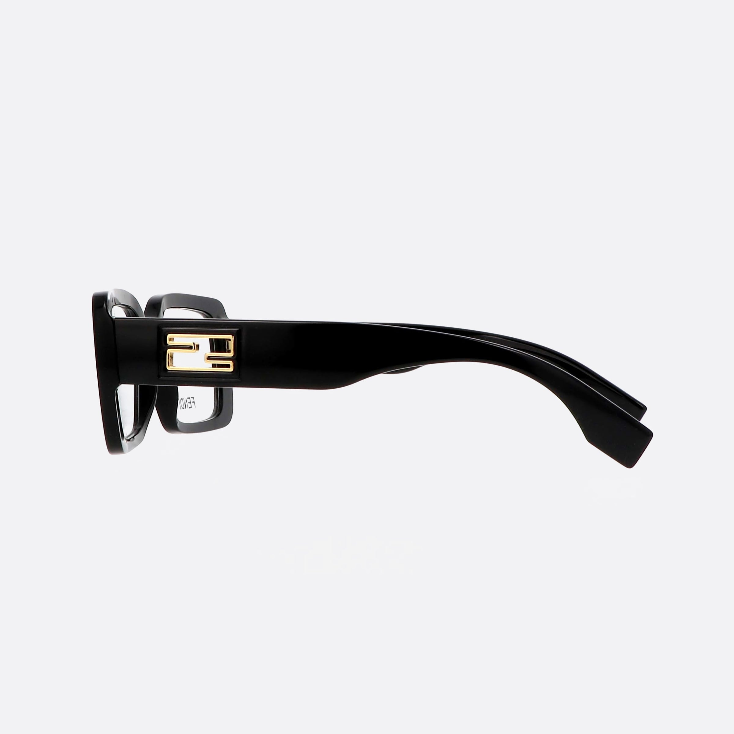 Fendi 53mm Fe50072i Black Women Eyeglasses - Detail View