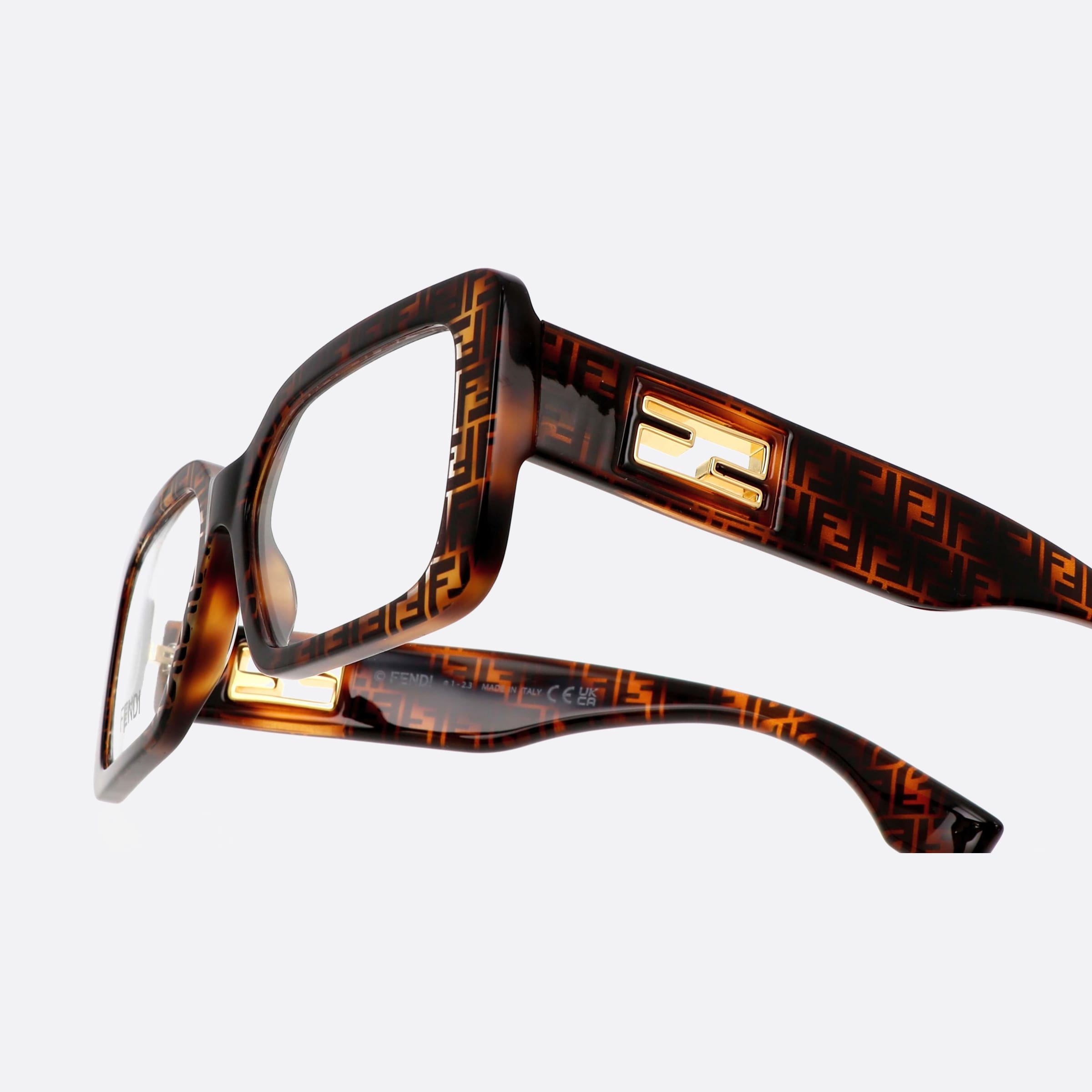 Fendi 53mm Fe50072i Tortoise Women Eyeglasses - Lifestyle Shot