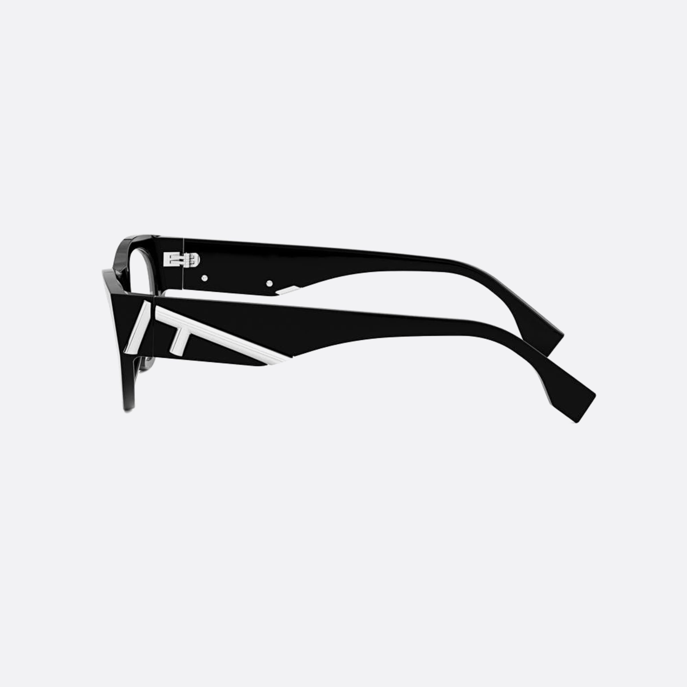Fendi 52mm Fendi First Black Cat Eye Women Eyeglasses - Detail View
