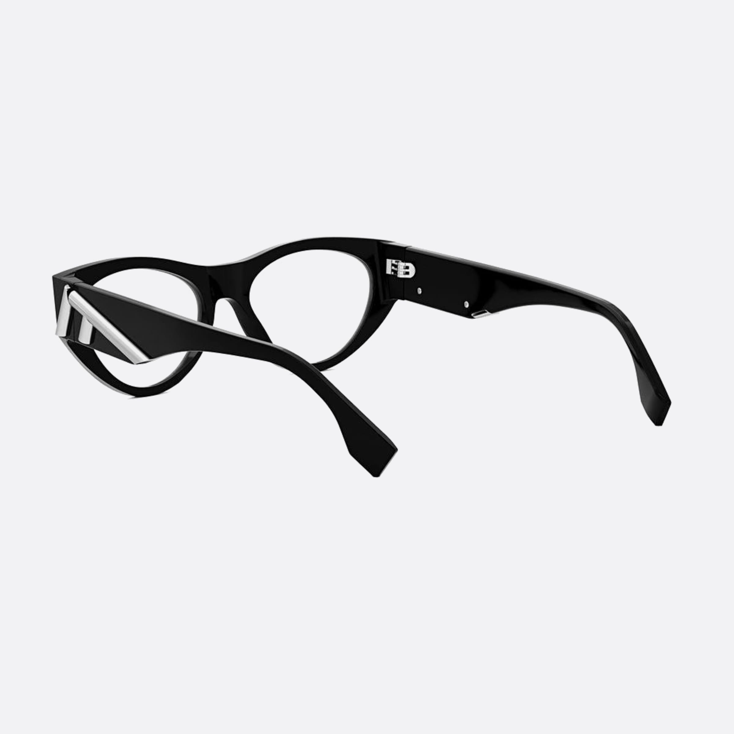 Fendi 52mm Fendi First Black Cat Eye Women Eyeglasses - Lifestyle Shot