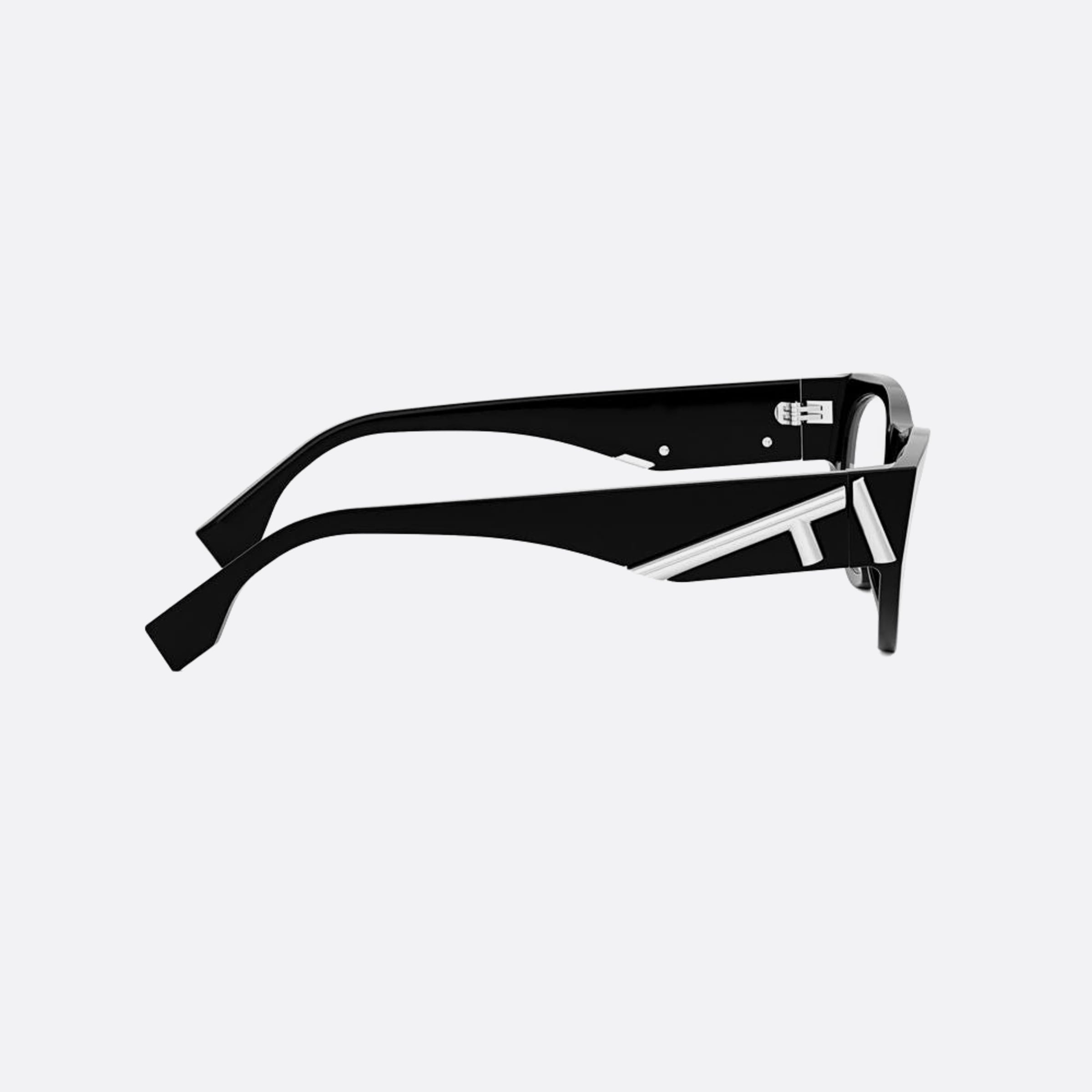 Fendi 52mm Fendi First Black Cat Eye Women Eyeglasses - Additional Angle
