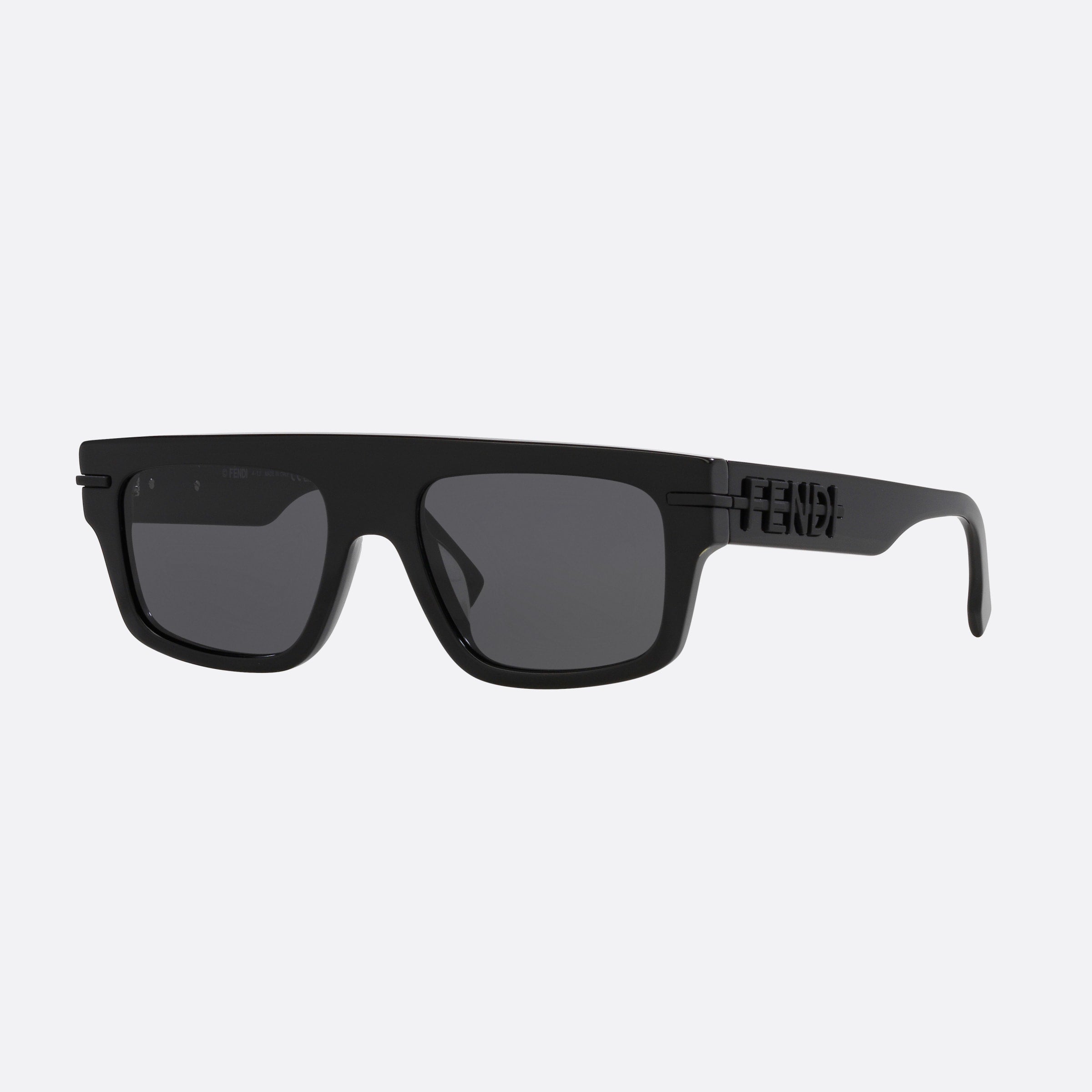 Fendi 54mm Fendigraphy 01a Black Irregular Men Sunglasses - Main View