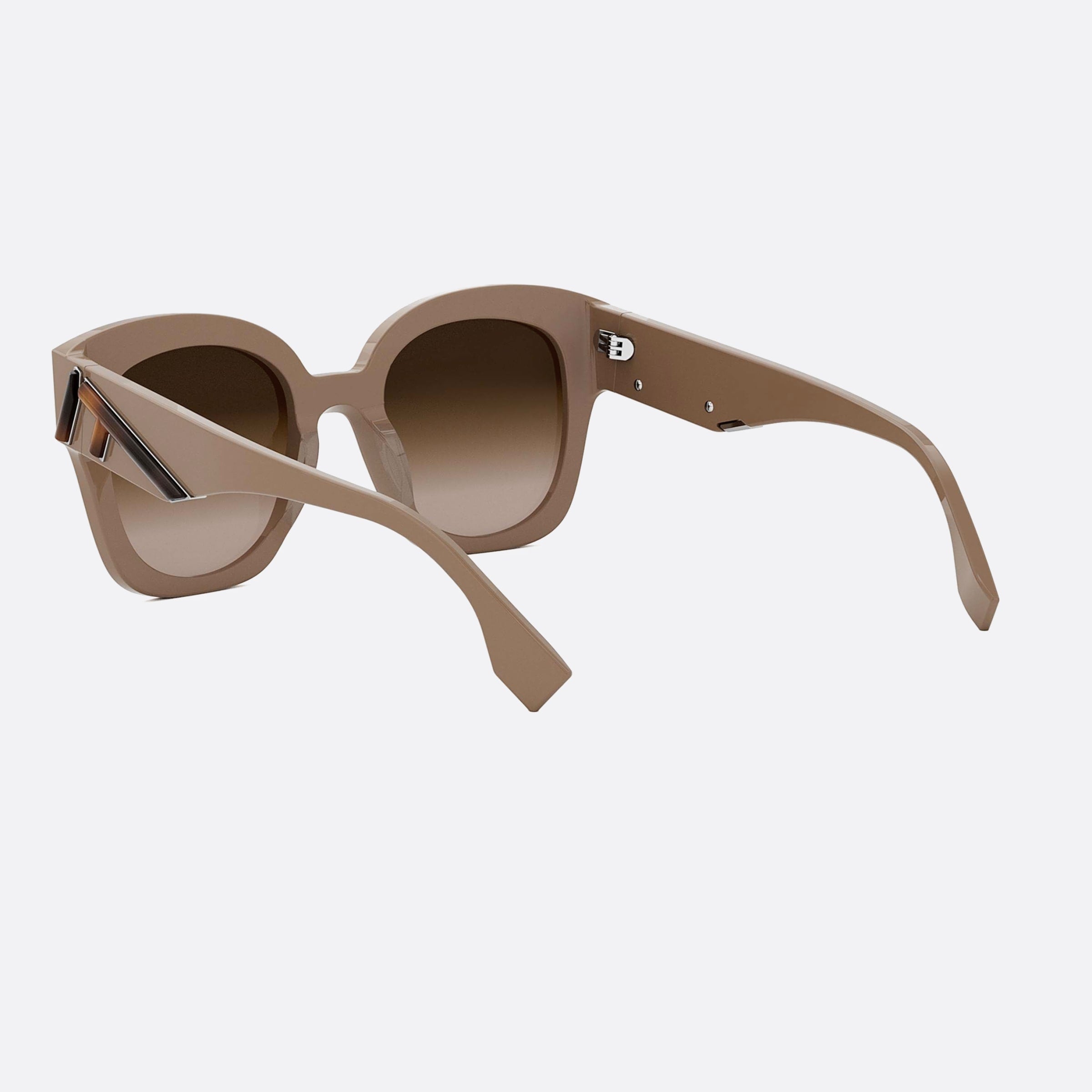 Fendi 63mm First Fe40098i 45f Brown Unisex Sunglasses - Lifestyle Shot