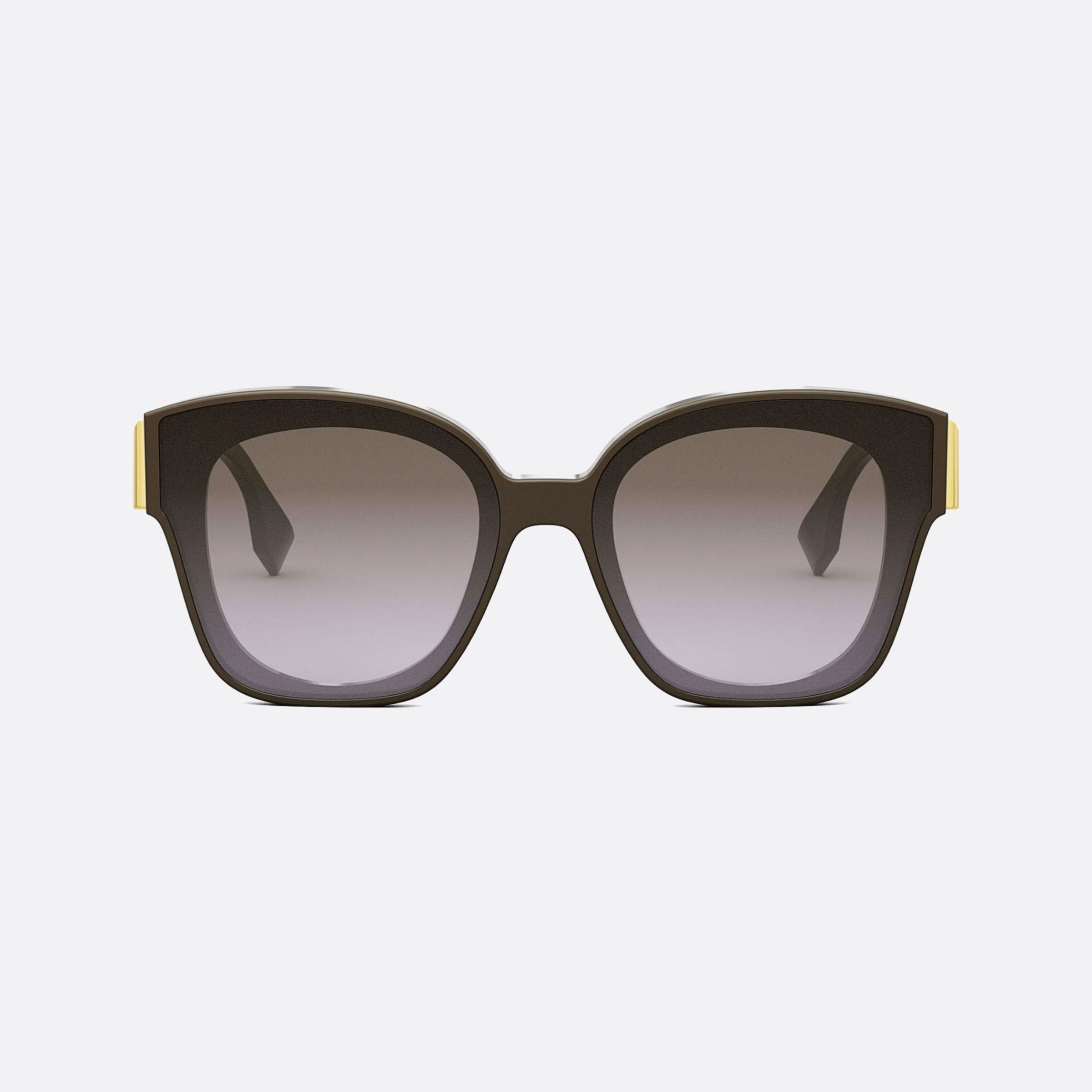 Fendi 63mm First Fe40098i 48f Brown Unisex Sunglasses - Side View