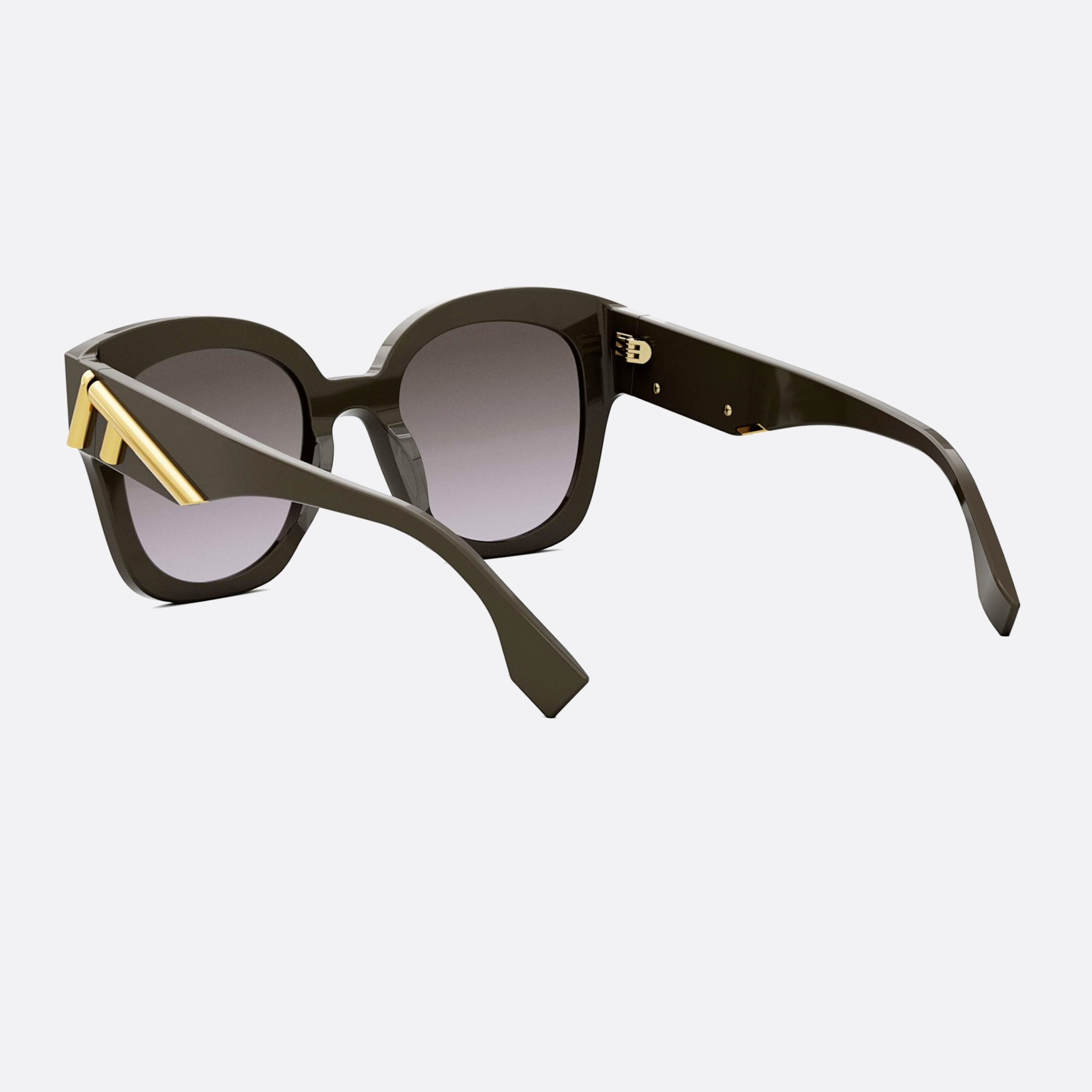 Fendi 63mm First Fe40098i 48f Brown Unisex Sunglasses - Lifestyle Shot