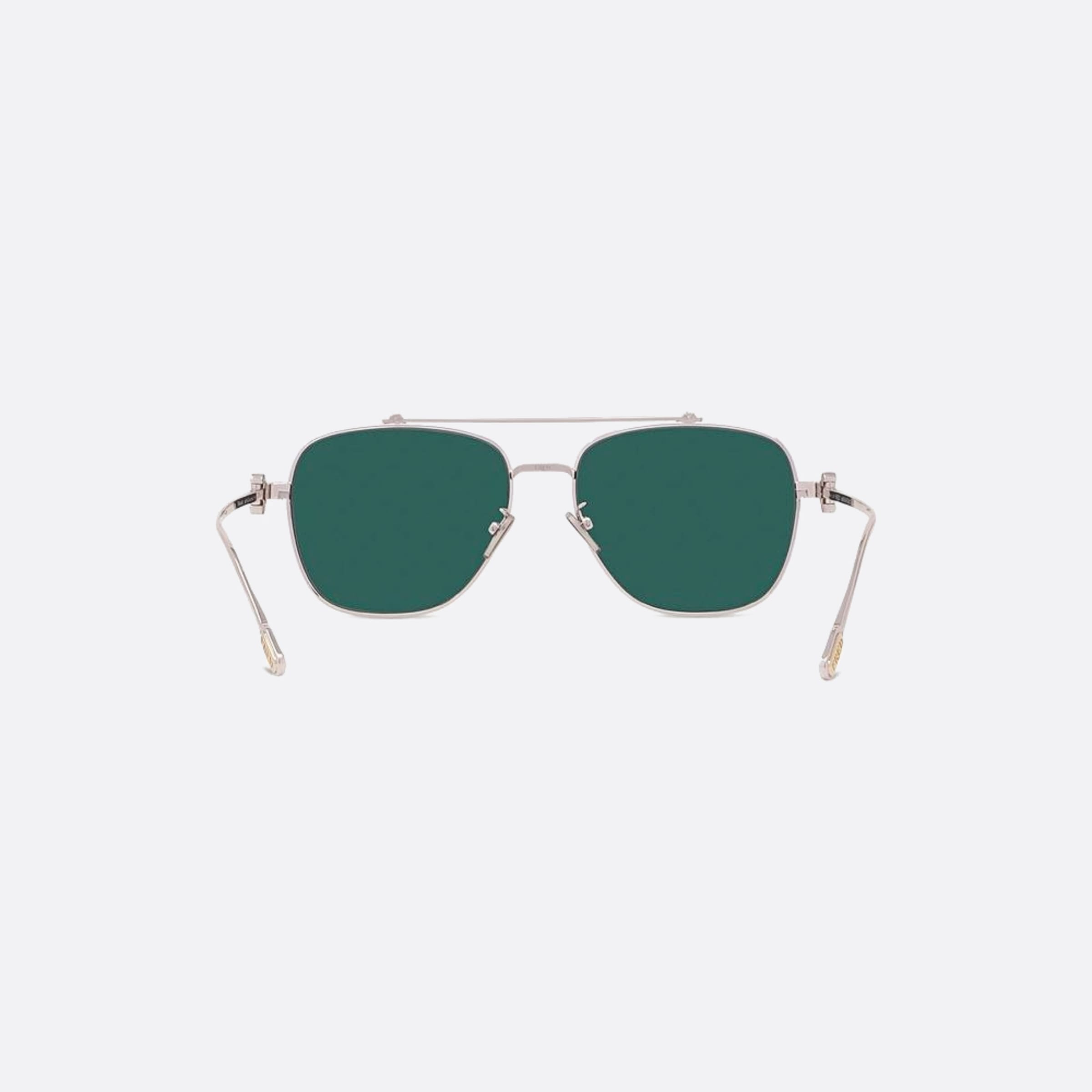 Fred 56mm Winch 16r Silver Squared Men Sunglasses - Additional Angle