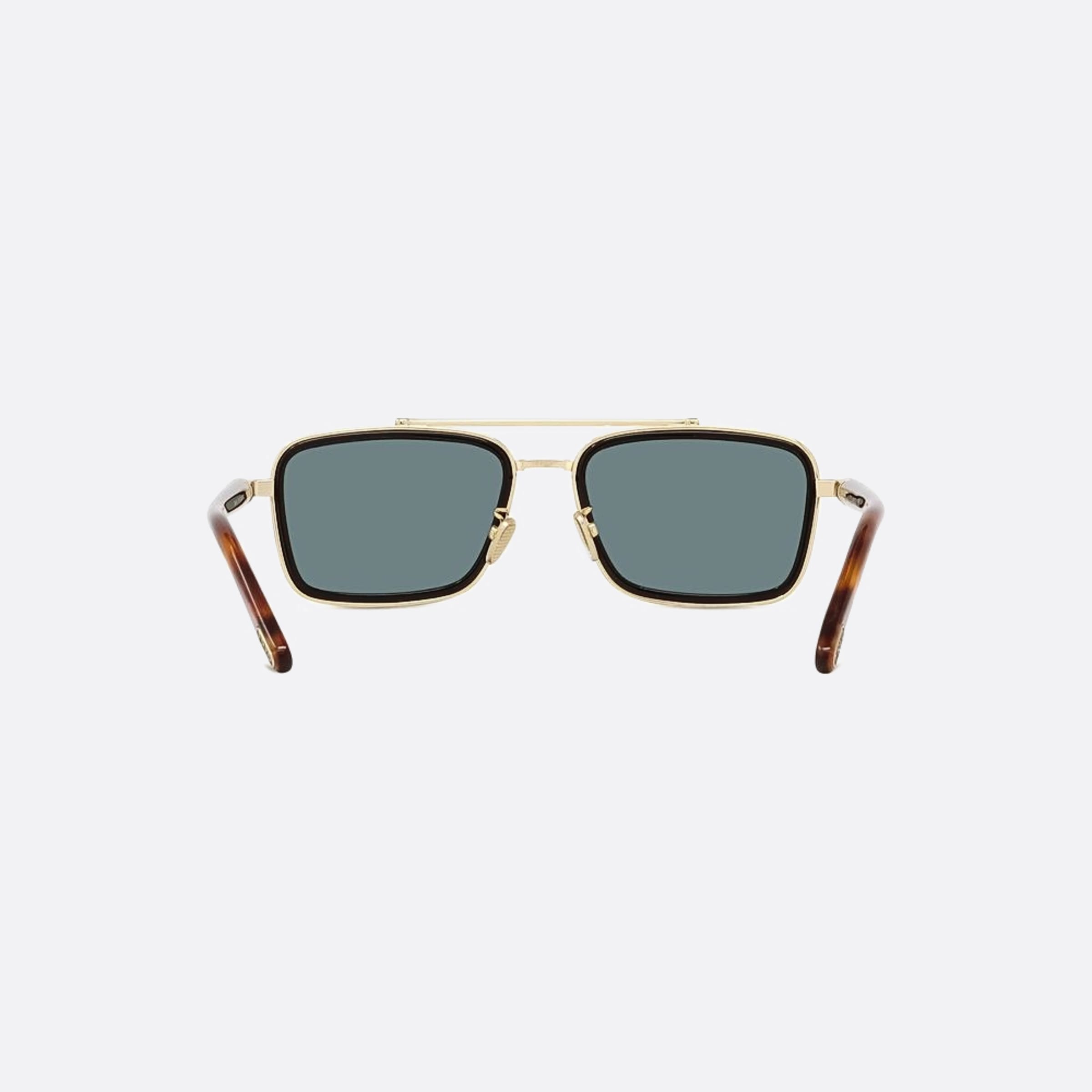 Fred 55mm Winch 30n Yellow Rectangle Men Sunglasses - Additional Angle