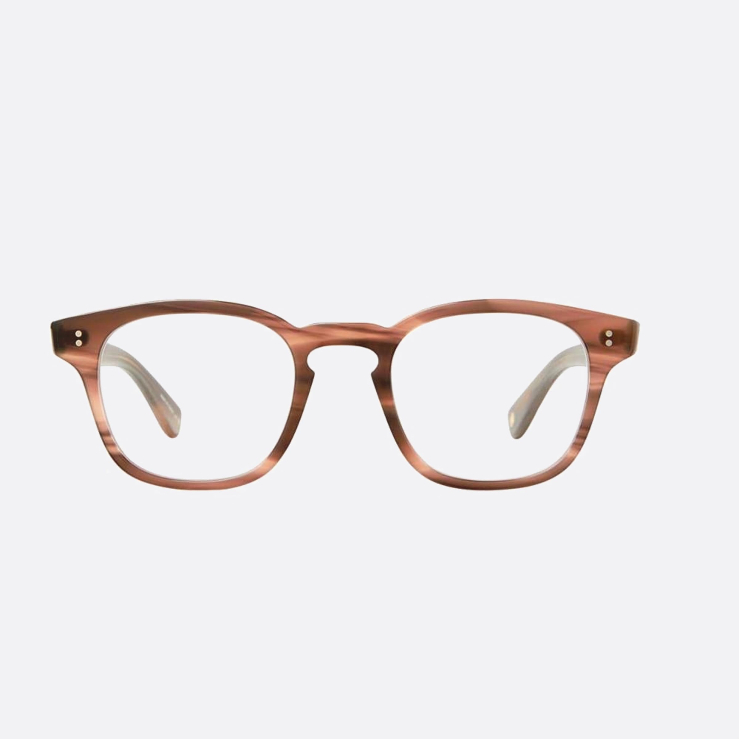 Garrett 47mm Leight Ace Sqt Havana Squared Unisex Eyeglasses - Main View