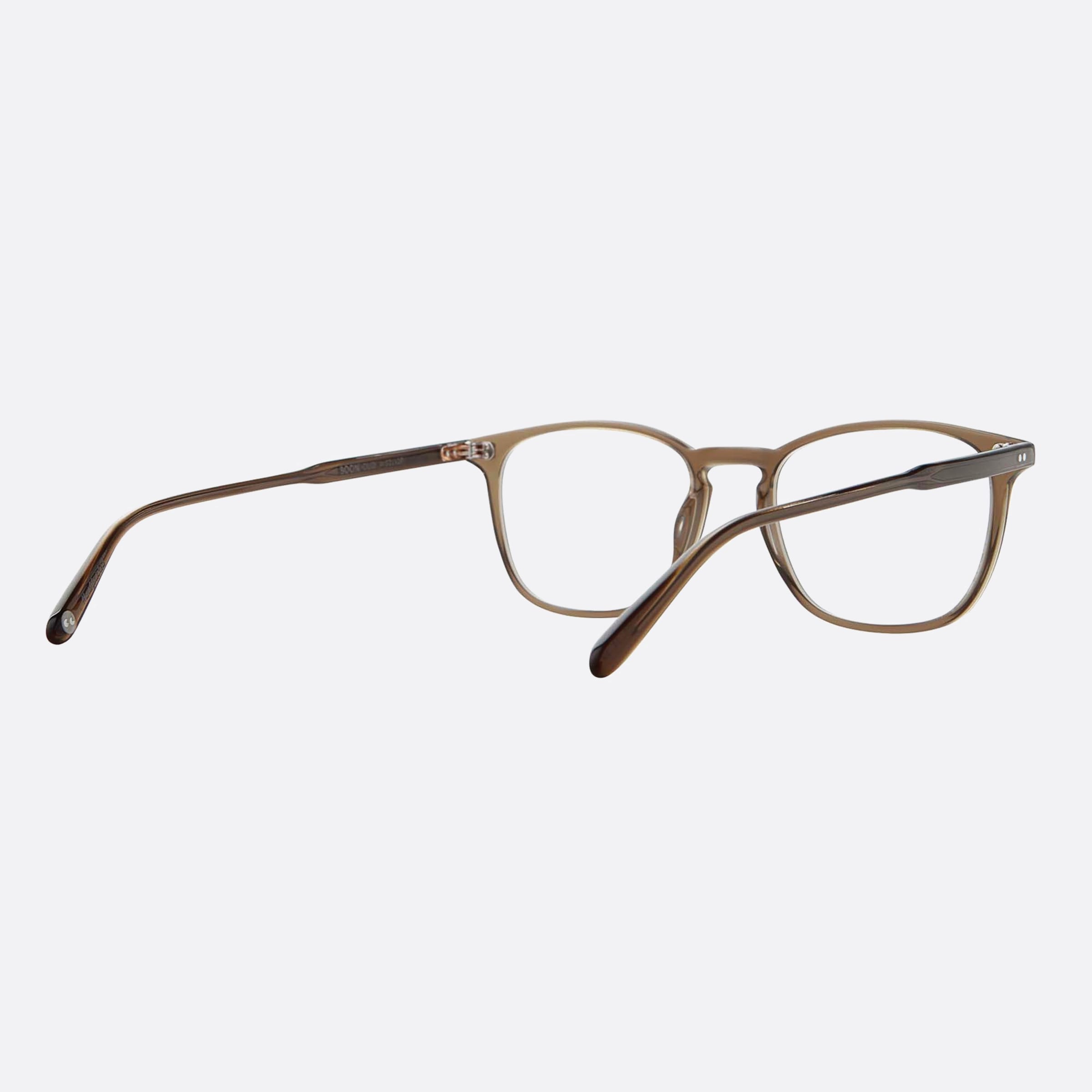 Garrett 48mm Leight Boon Olio Green Geometric Unisex Eyeglasses - Lifestyle Shot
