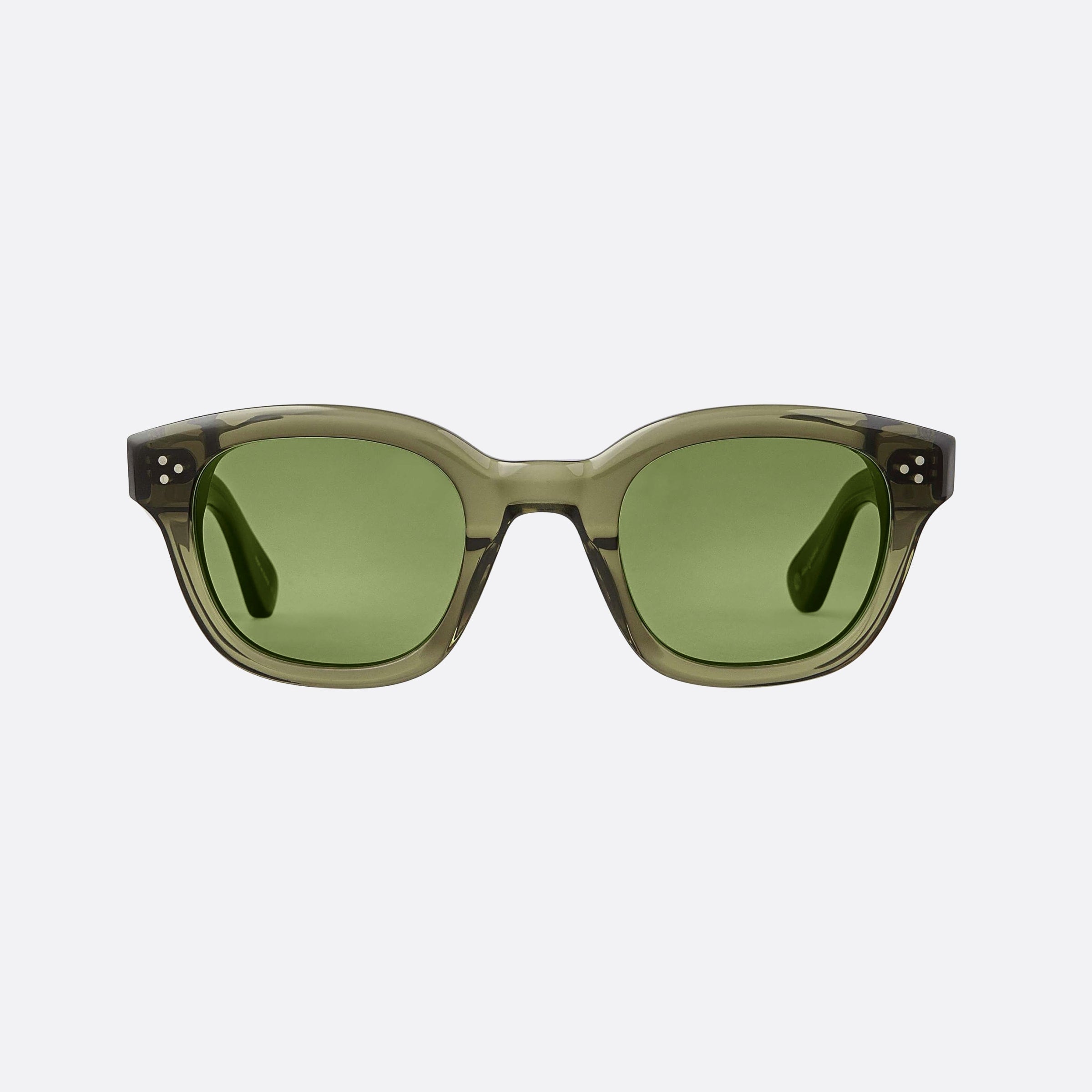 Garrett 47mm Leight Cyprus Wil Grn Green Butterfly Women Sunglasses - Side View