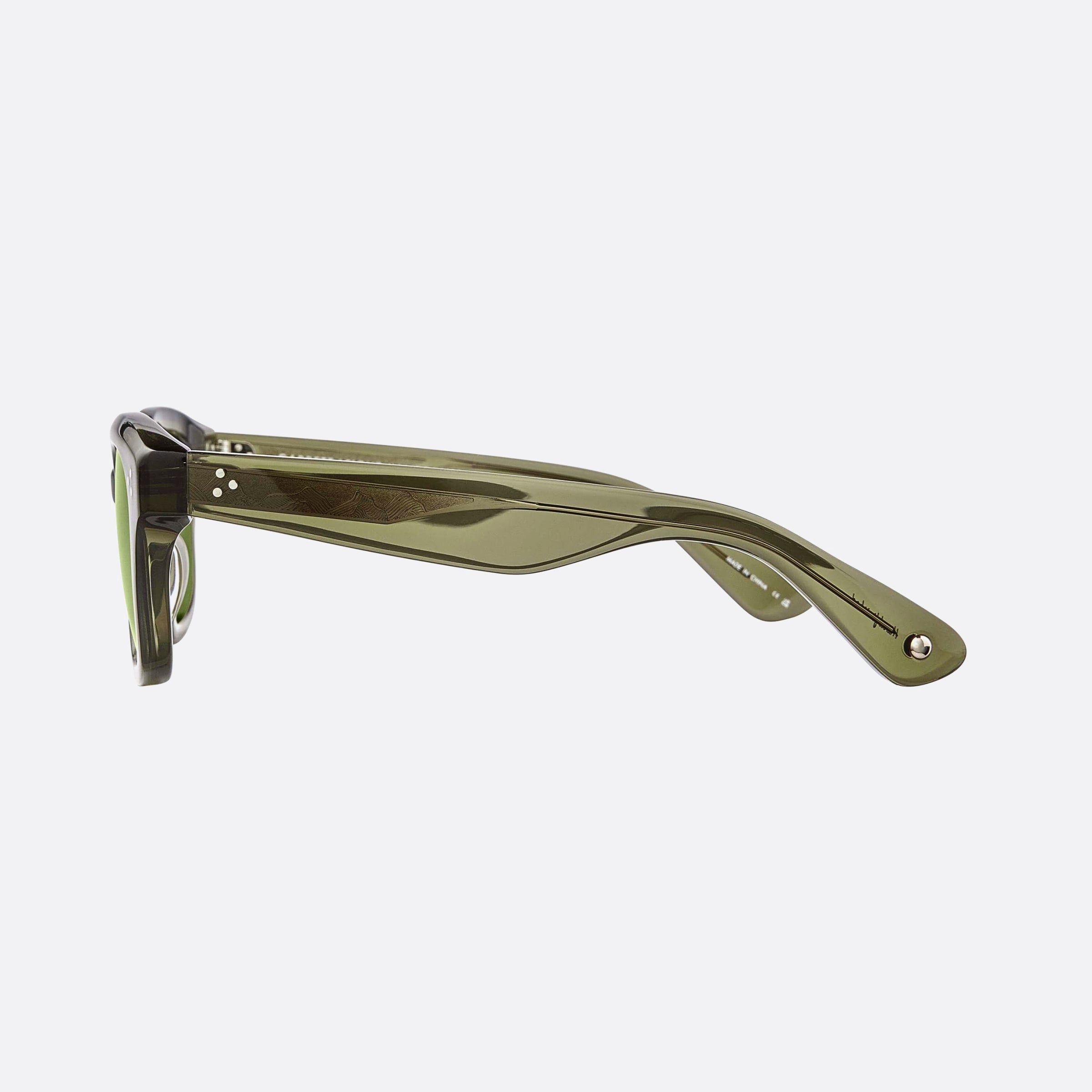 Garrett 47mm Leight Cyprus Wil Grn Green Butterfly Women Sunglasses - Detail View