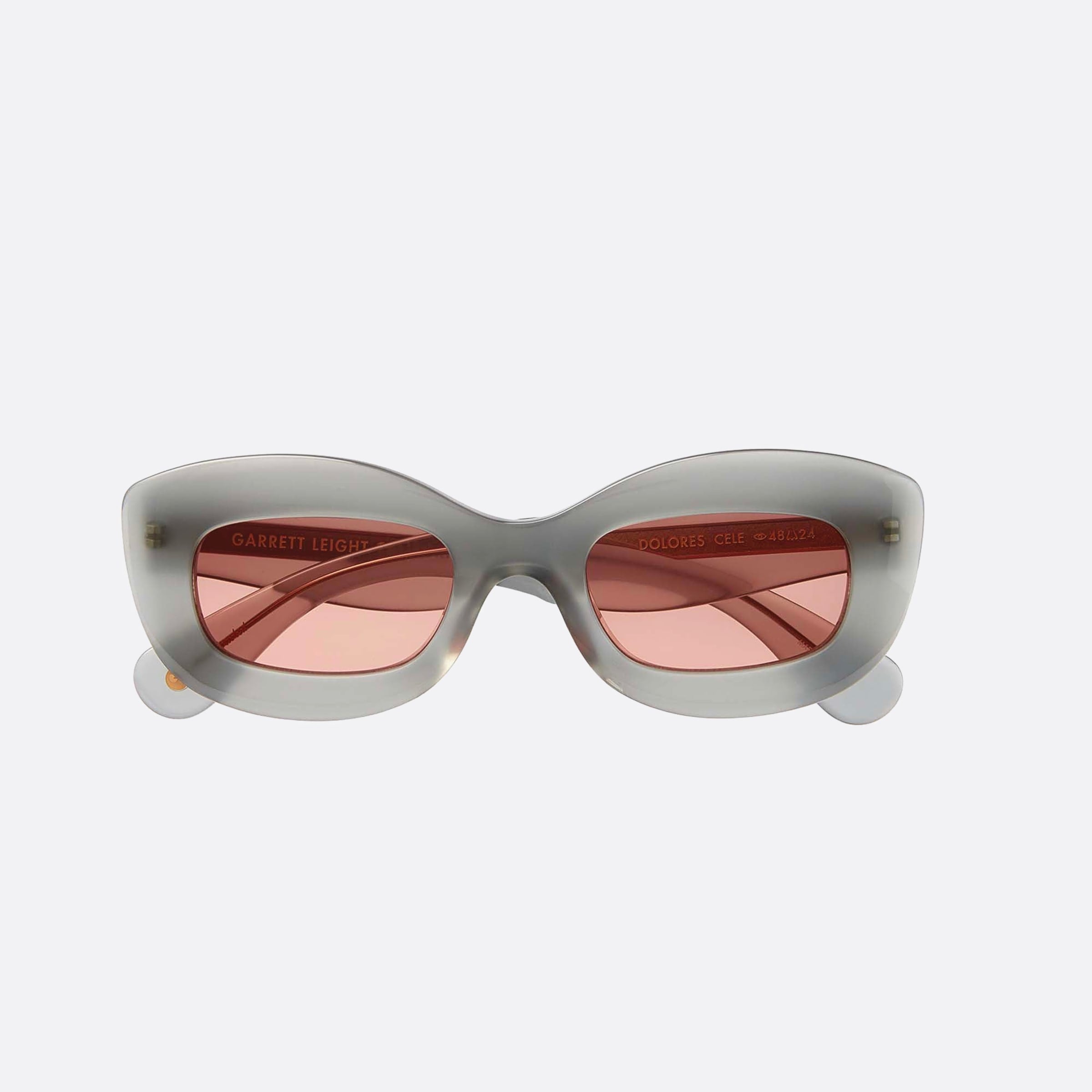 Garrett 48mm Leight Dolores Sun Cele Swtr Grey Cat Eye Women Sunglasses - Detail View
