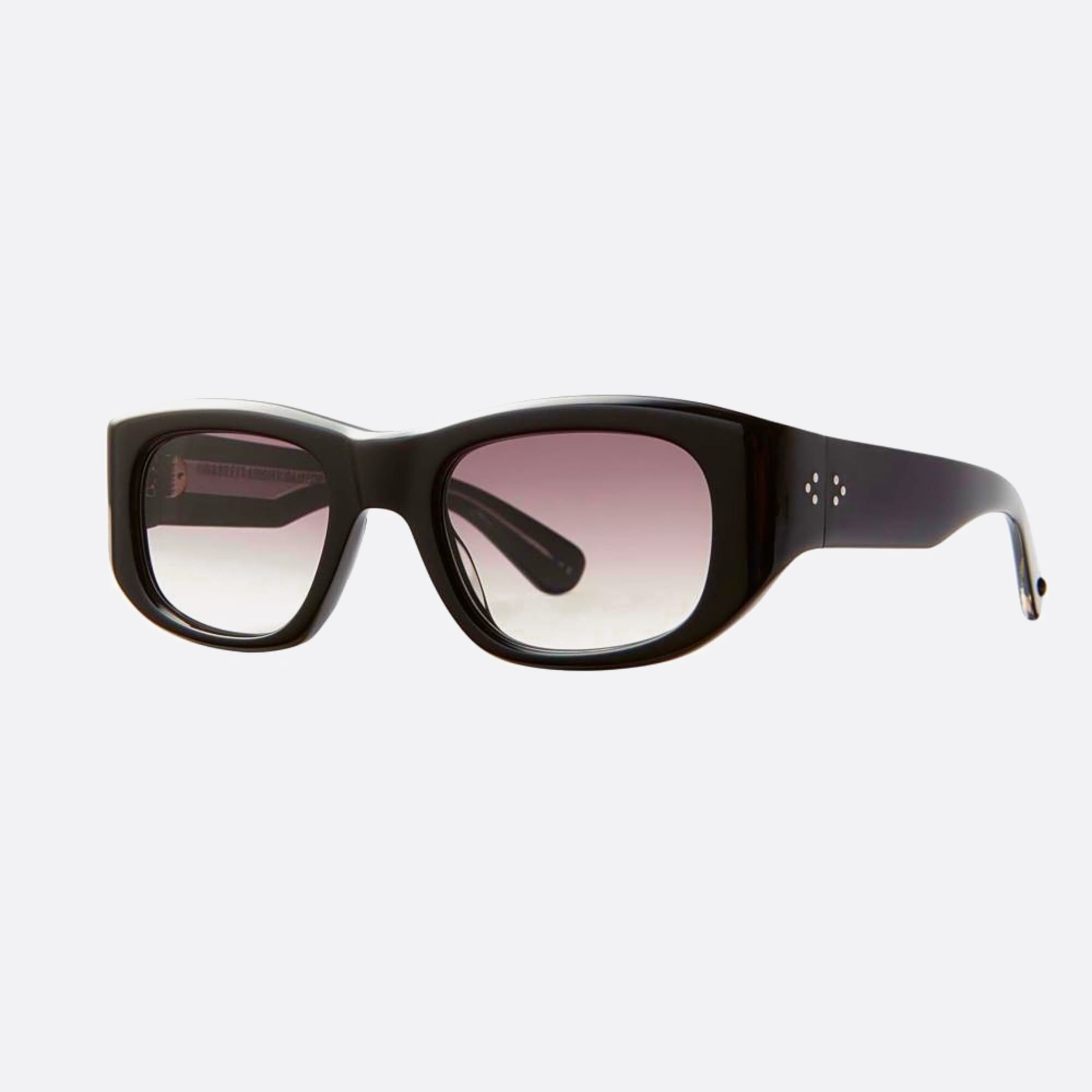 Garrett 50mm Leight Laguna Sun Wmng Black Squared Unisex Sunglasses - Side View