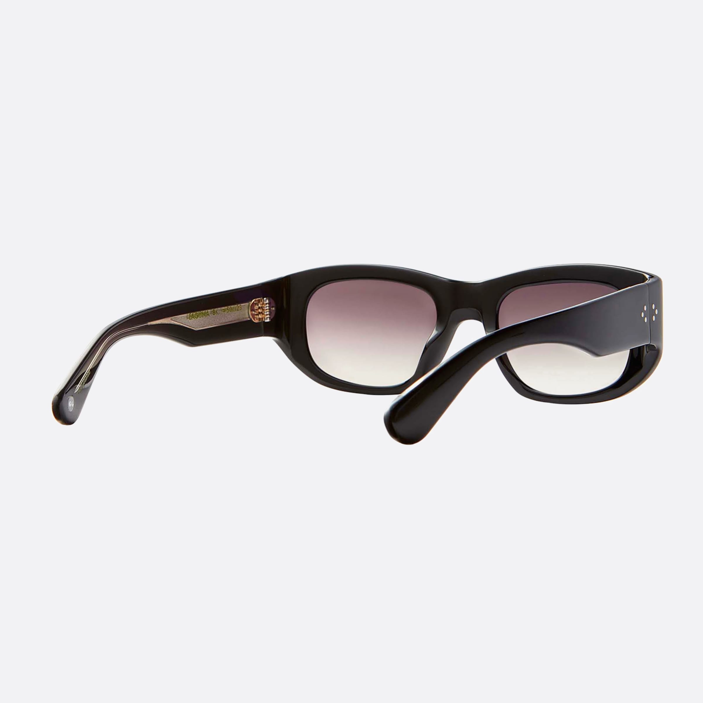 Garrett 50mm Leight Laguna Sun Wmng Black Squared Unisex Sunglasses - Lifestyle Shot