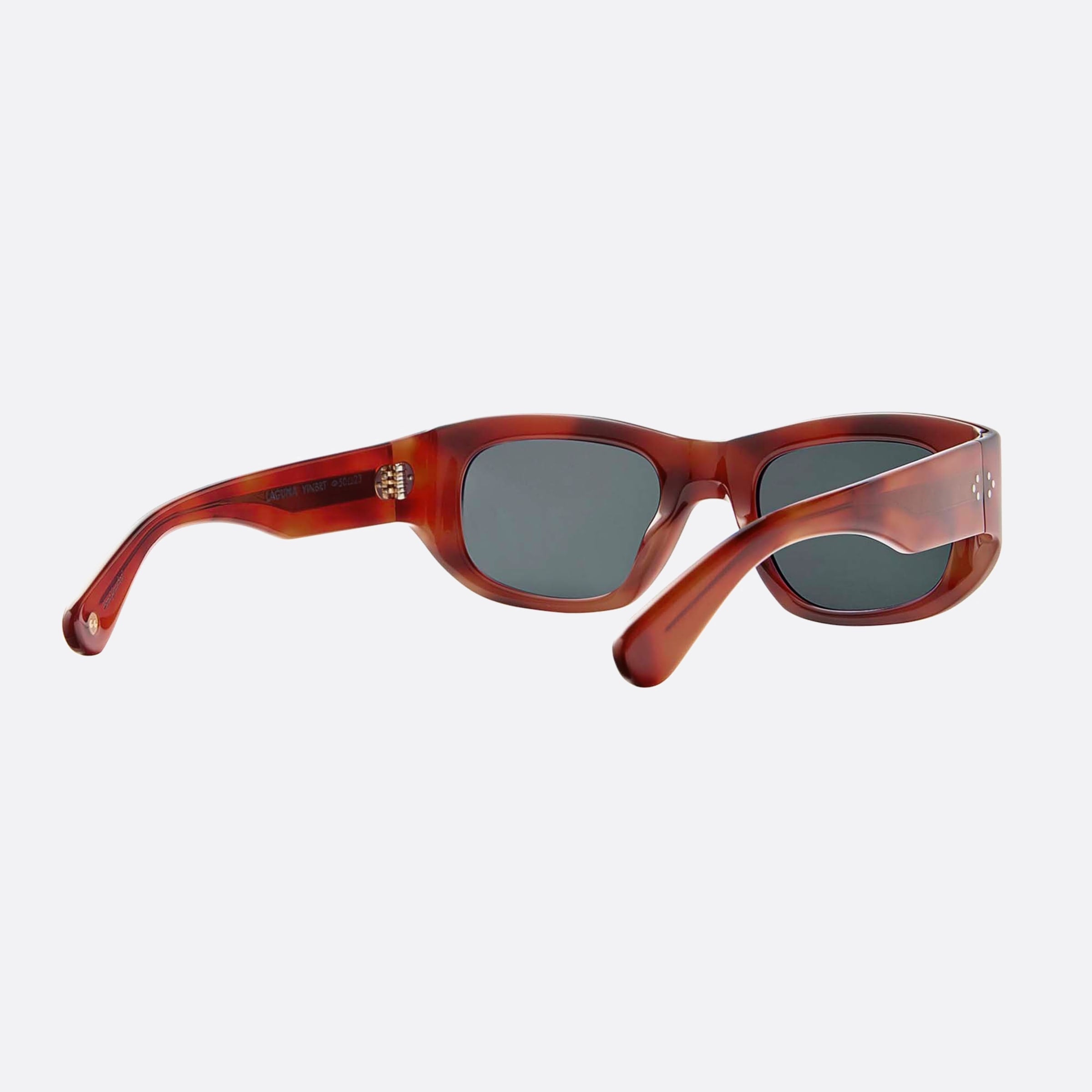 Garrett 50mm Leight Laguna Sun Vinbrt Havana Squared Unisex Sunglasses - Lifestyle Shot