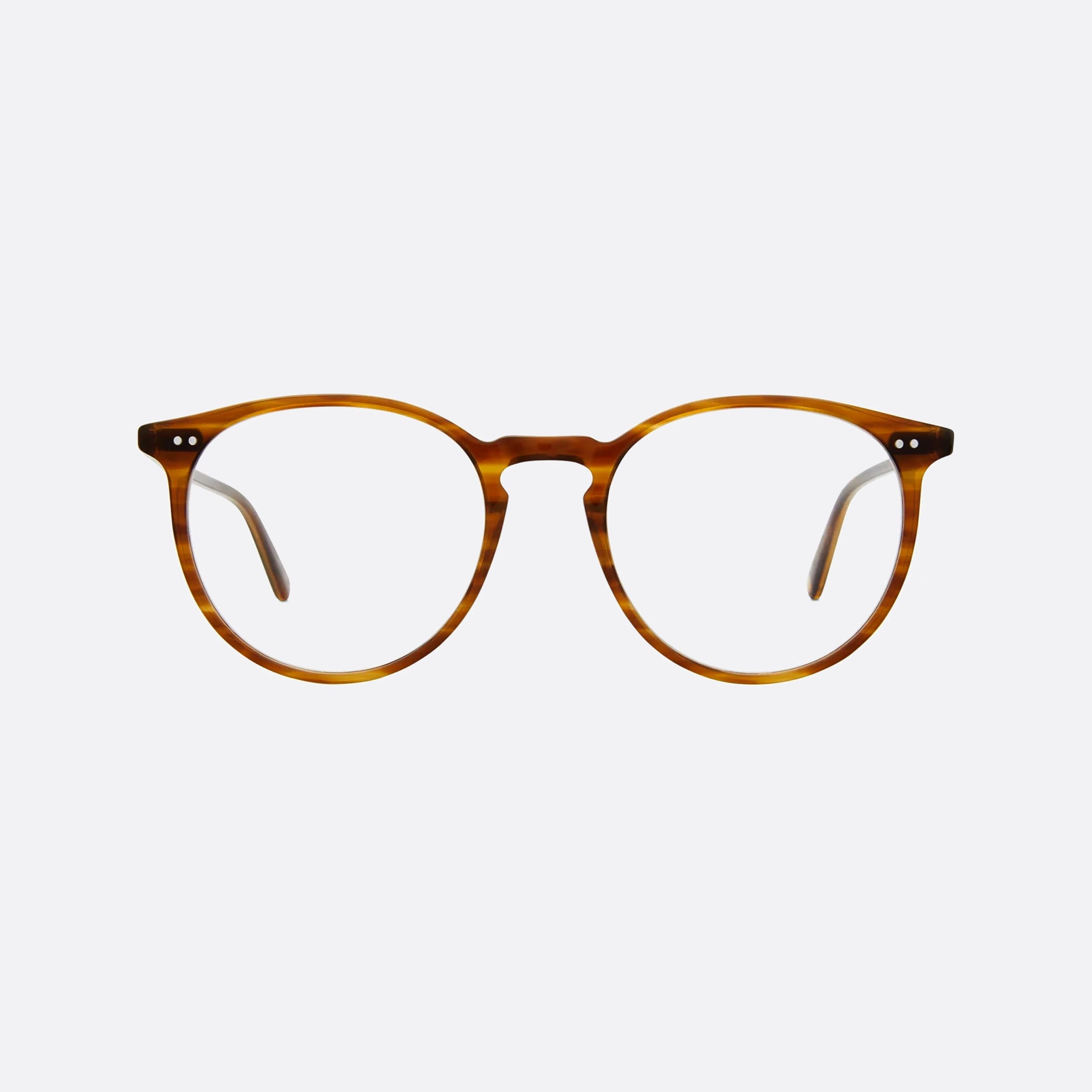 Garrett 51mm Leight Morningside Tortoise Round Women Eyeglasses - Side View