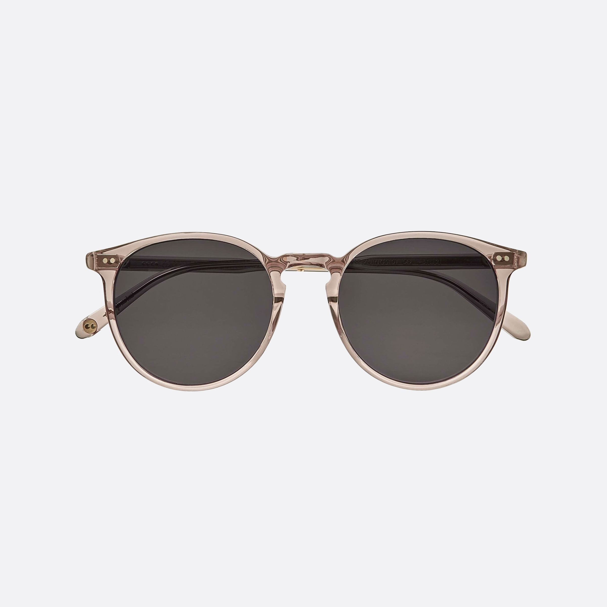 Garrett 51mm Leight Morningside Der Pink Round Unisex Sunglasses - Lifestyle Shot