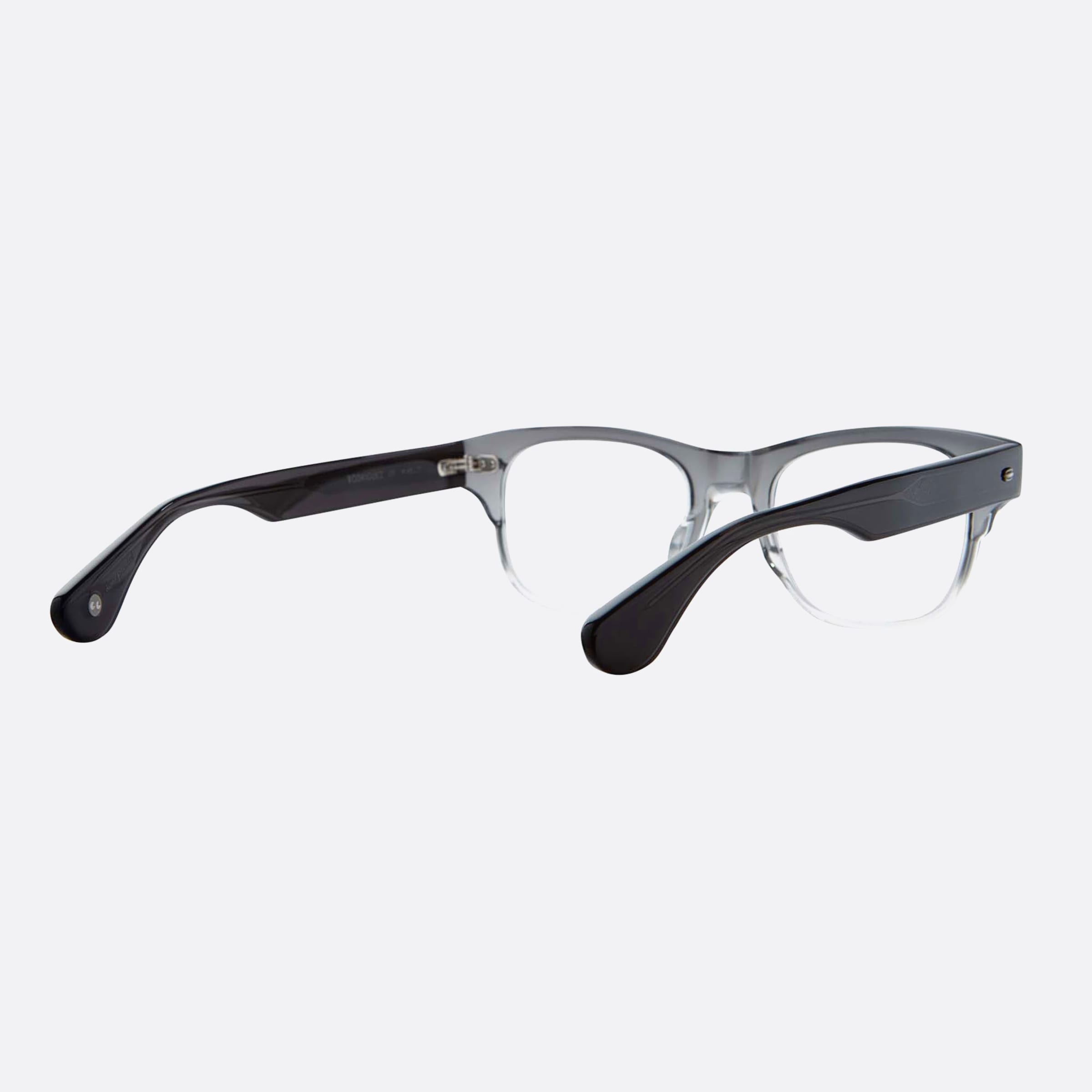 Garrett 48mm Leight Rodriguez Grey Geometric Unisex Eyeglasses - Lifestyle Shot