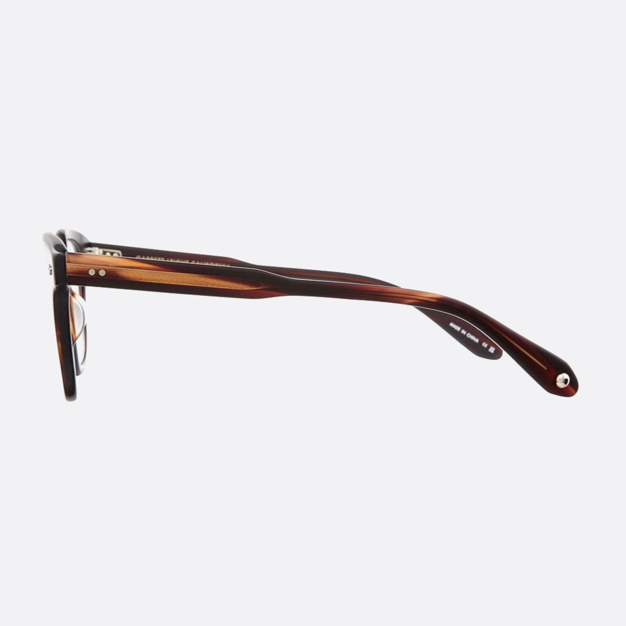 Garrett 44mm Leight Sherwood Mrwt Havana Squared Unisex Eyeglasses - Detail View