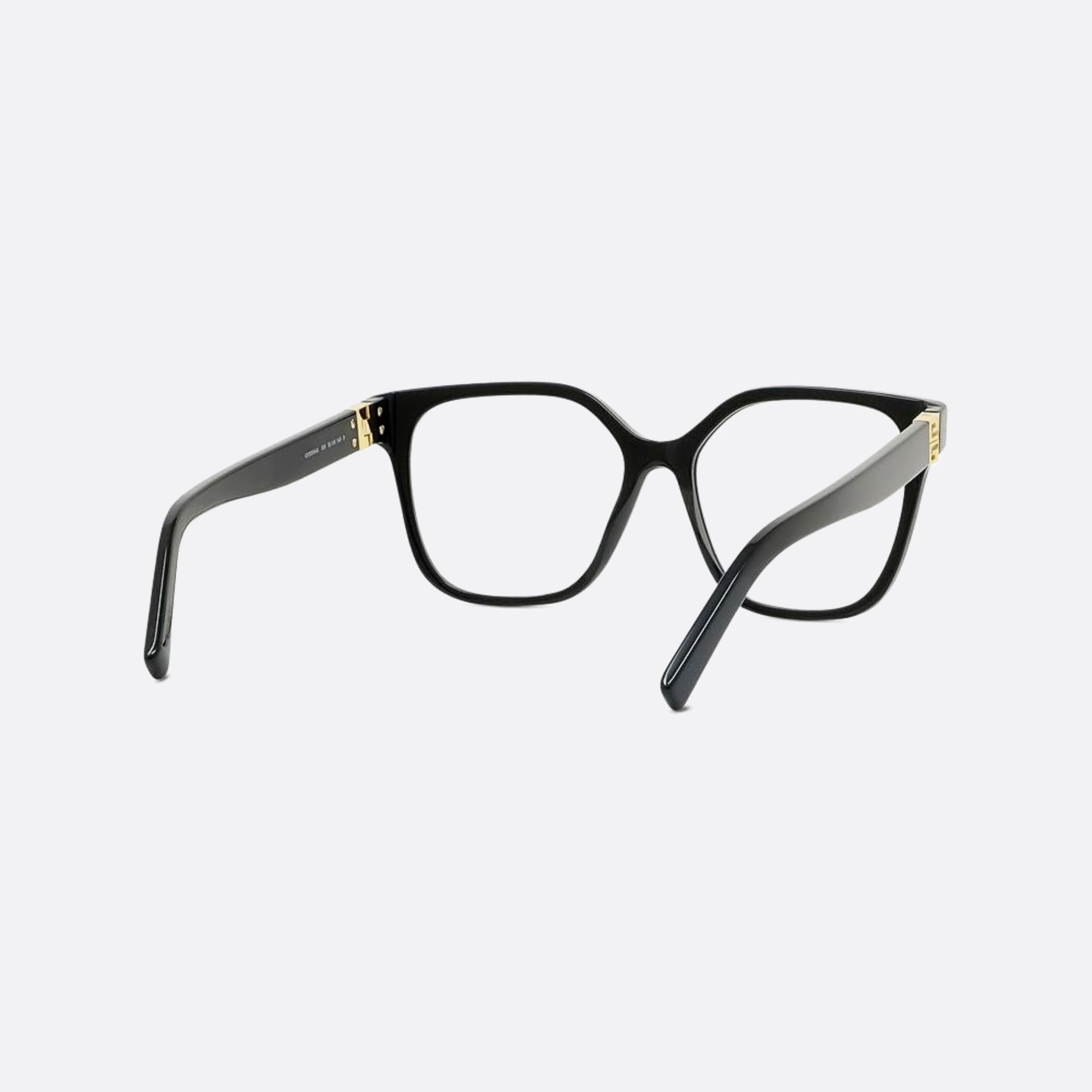 Givenchy 55mm Black Squared Women Eyeglasses - Additional Angle