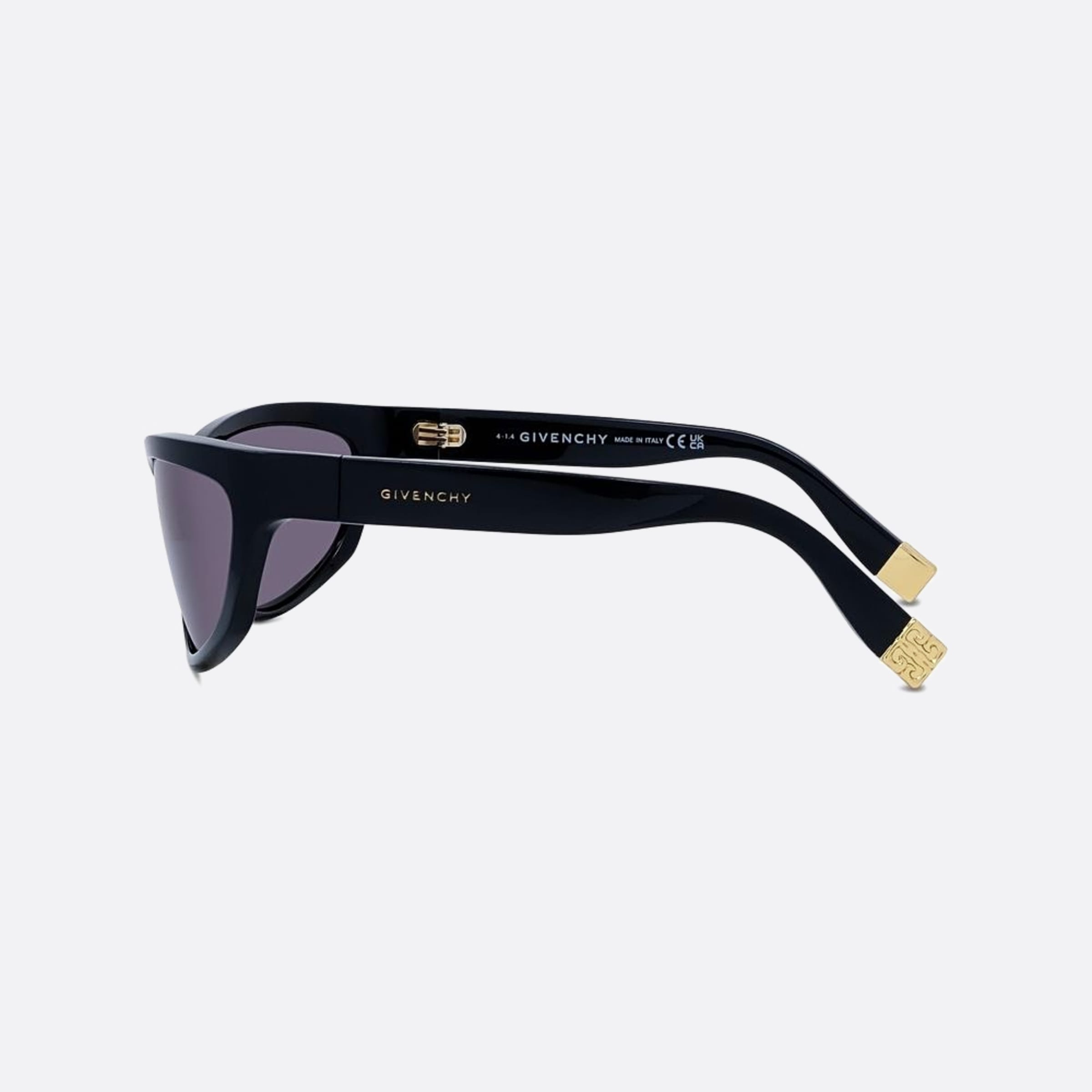 Givenchy 63mm Liquid 01a Black Cat Eye Women Sunglasses - Detail View