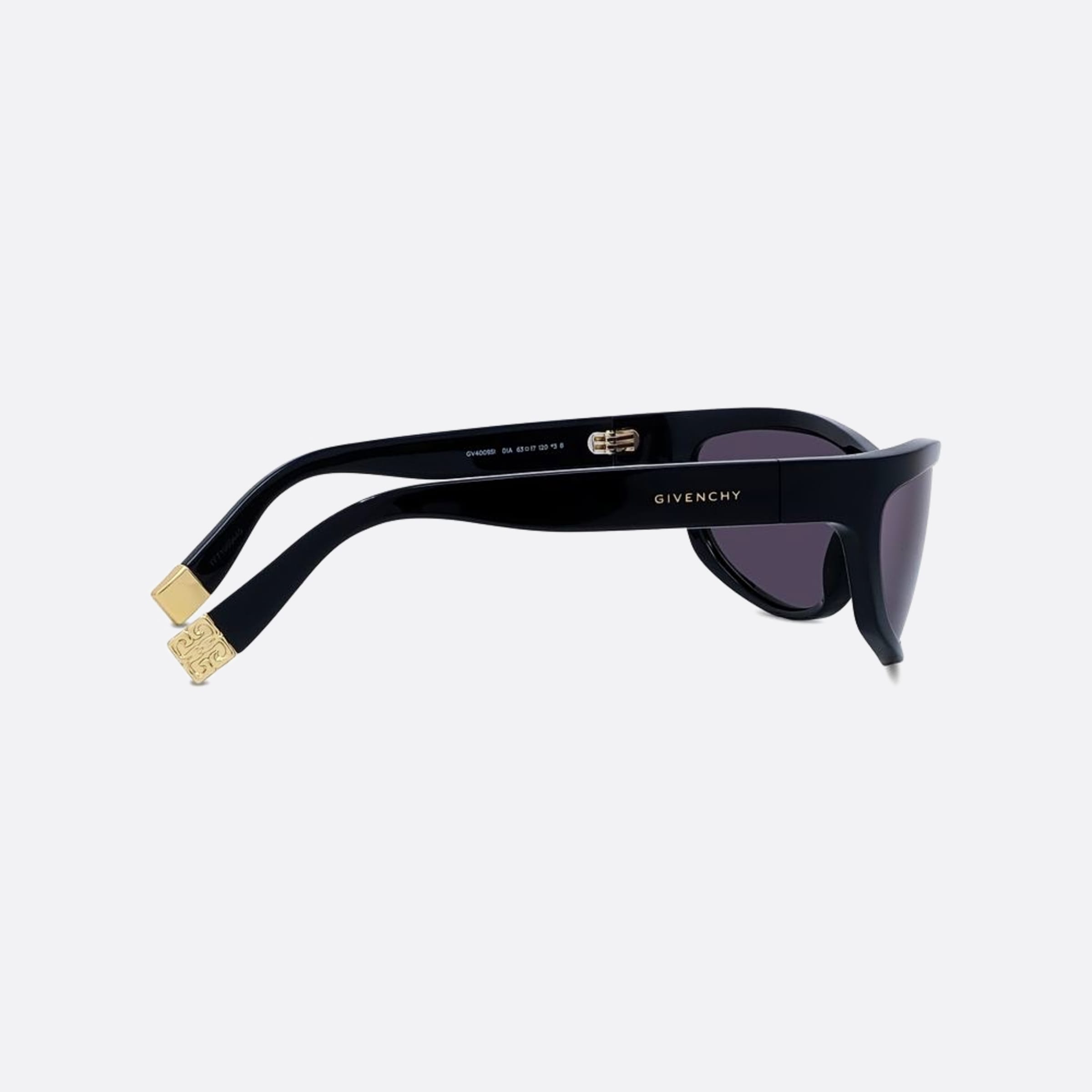 Givenchy 63mm Liquid 01a Black Cat Eye Women Sunglasses - Additional Angle