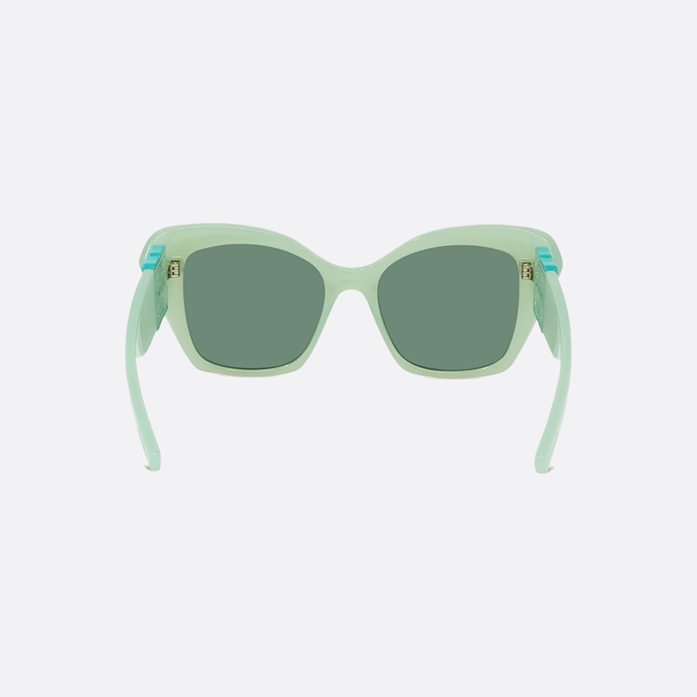 Givenchy 54mm Liquid 93n Green Squared Women Sunglasses - Additional Angle