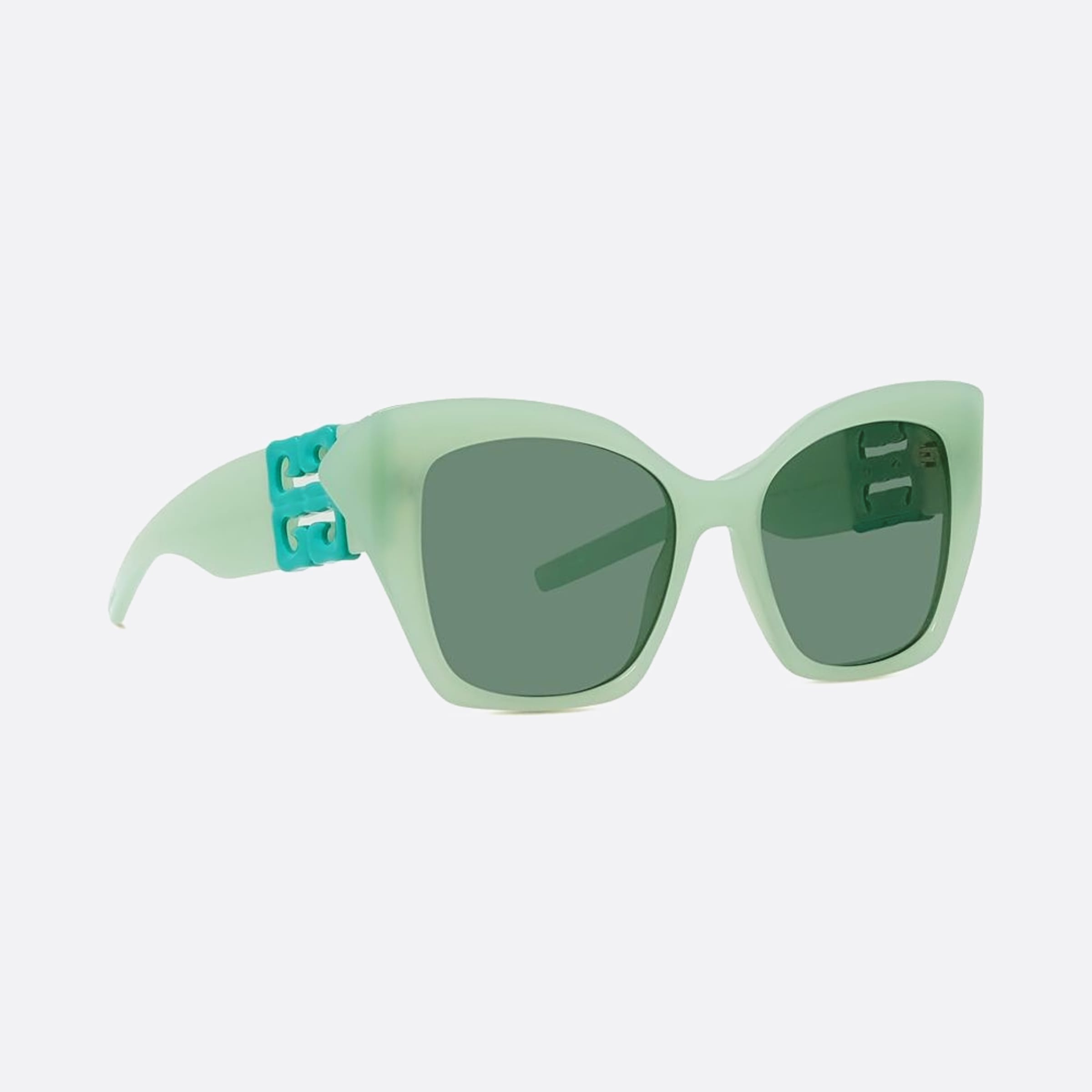 Givenchy 54mm Liquid 93n Green Squared Women Sunglasses - Additional Angle